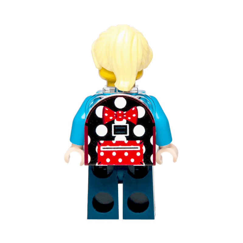 Minnie Lugfly Cosplay Mini Backpack - Minifig Scale - Custom Printed - Made Using LEGO® Parts