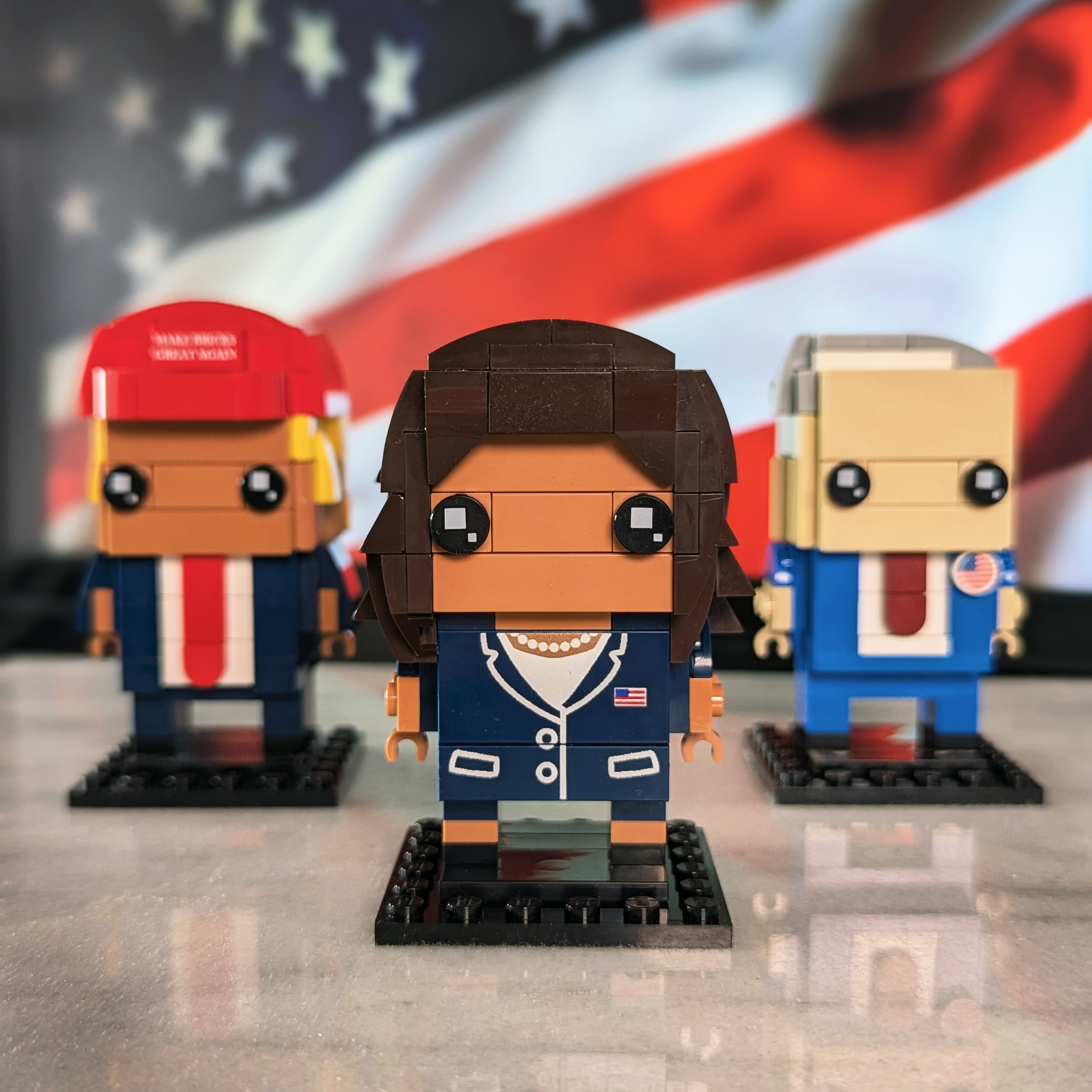 Kamala Harris Brickheadz