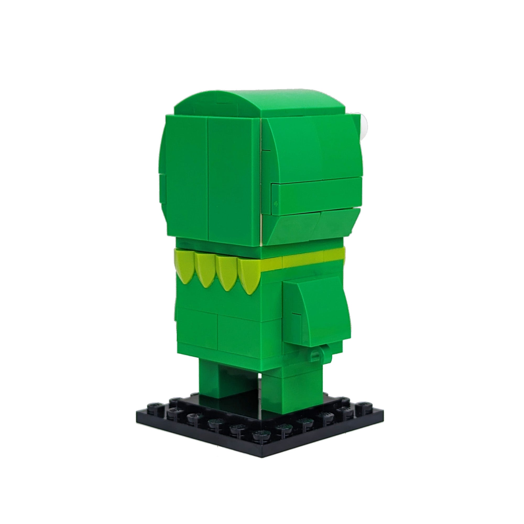 Kermit Build Kermit Brick Building Set - Custom Building Set - Made Using LEGO® Par