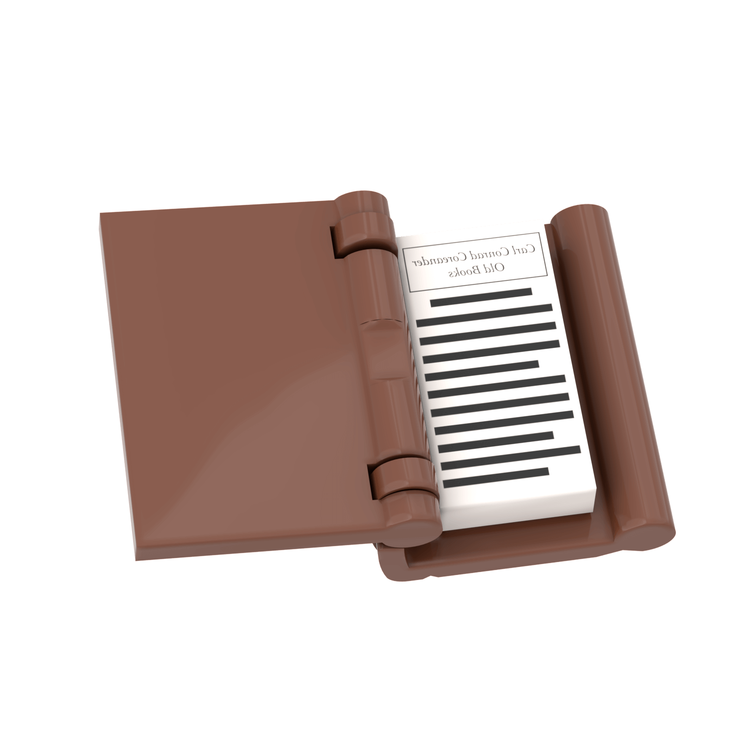 "The Neverending Build" Book - Custom Printed Minifig Scale - Made using LEGO® Parts