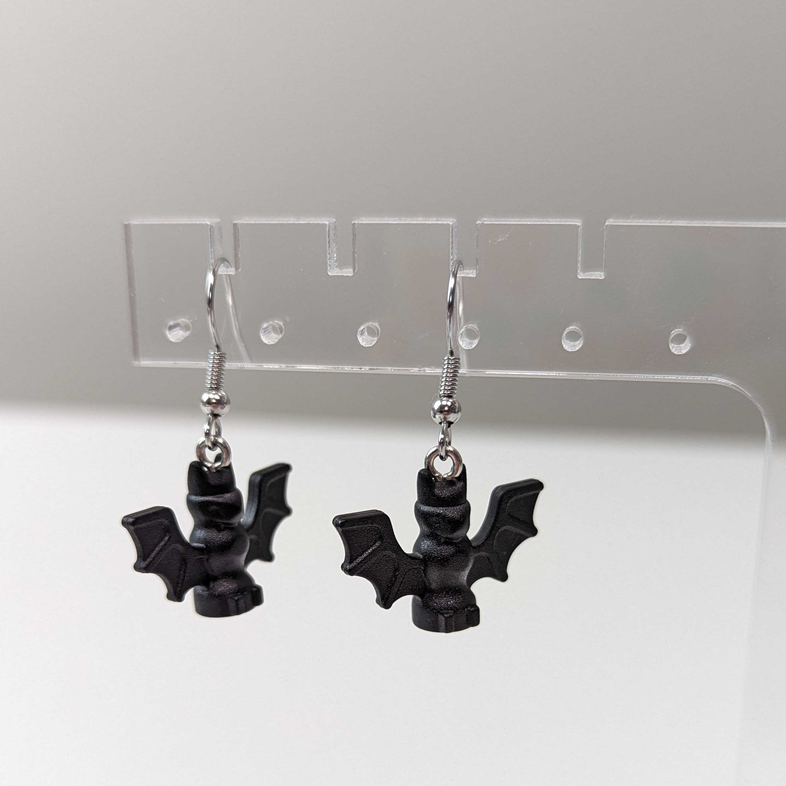StudBee - Freaking Bats Earrings | Handmade from Authentic LEGO® Bricks