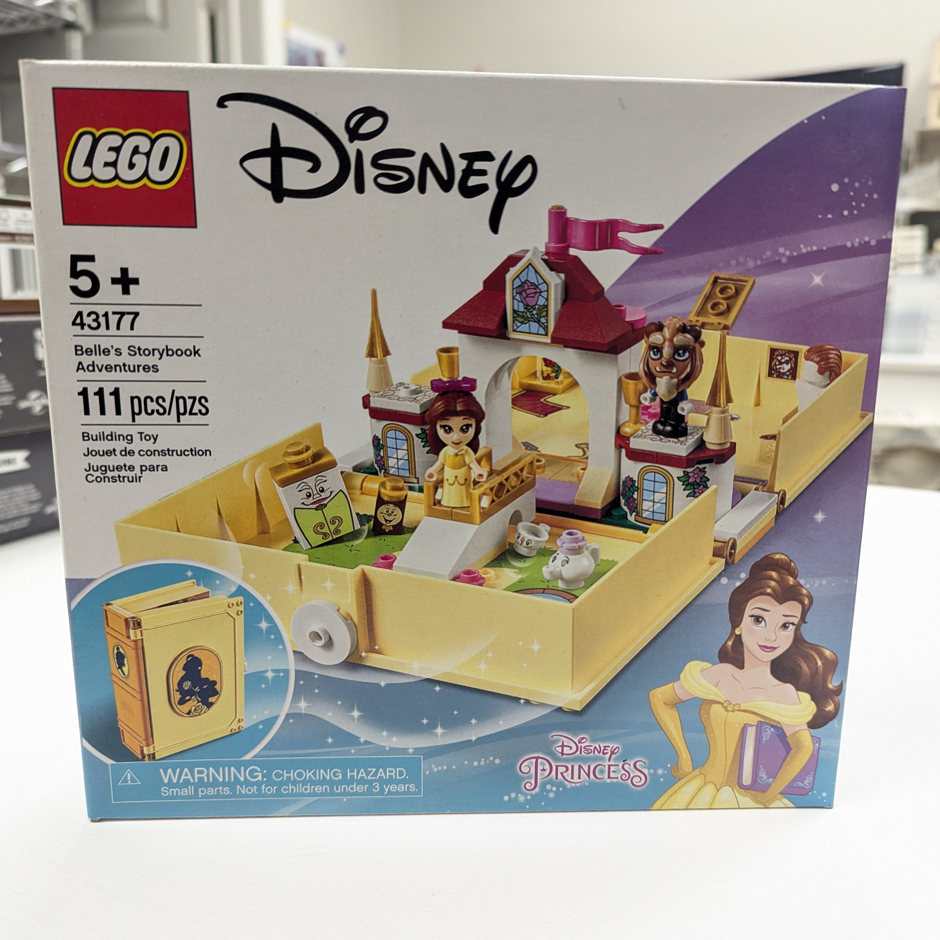 LEGO 43177 Disney Princess: Belle's Storybook Adventures - New & Sealed!