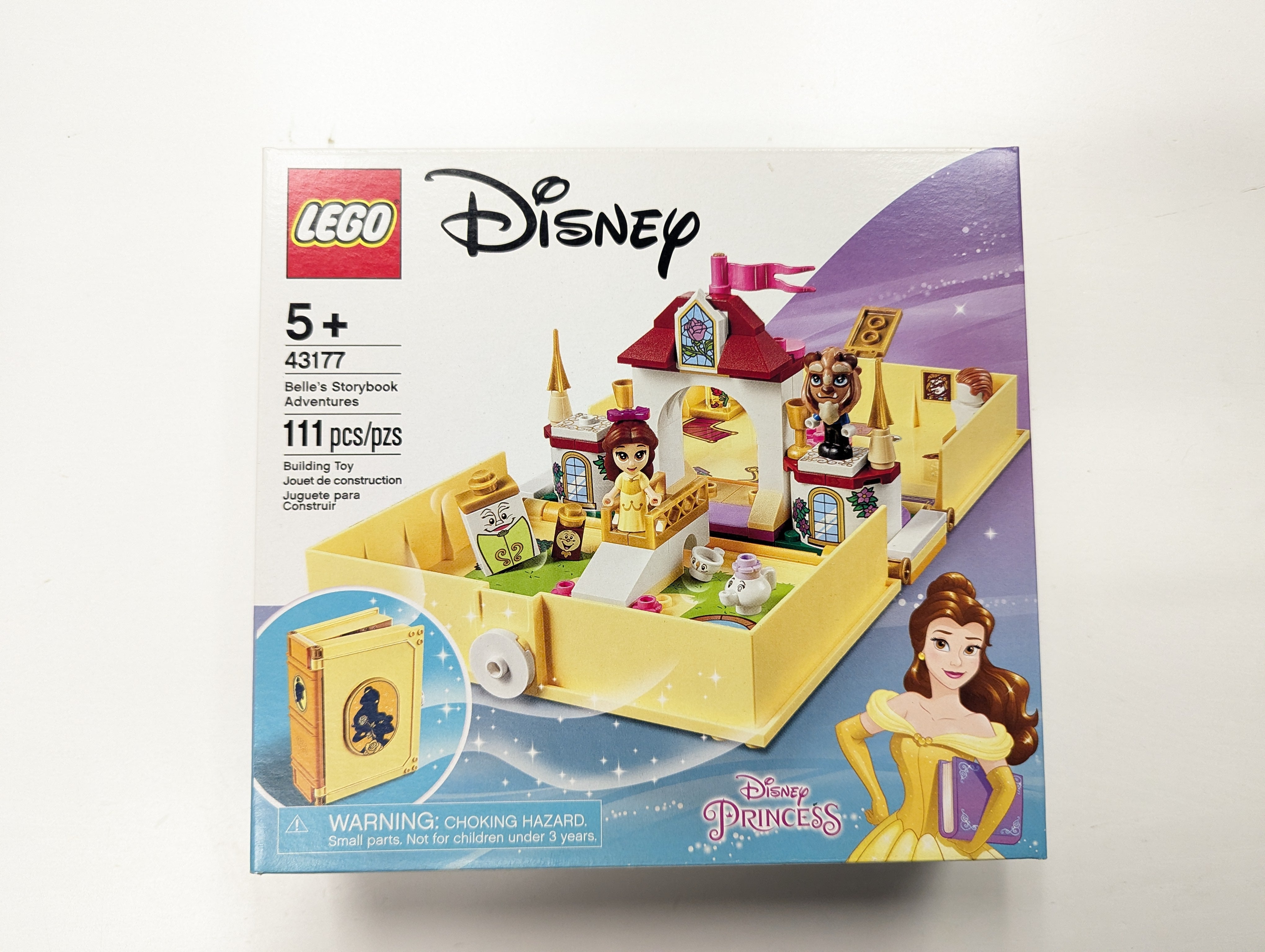 LEGO 43177 Disney Princess: Belle's Storybook Adventures - New & Sealed!