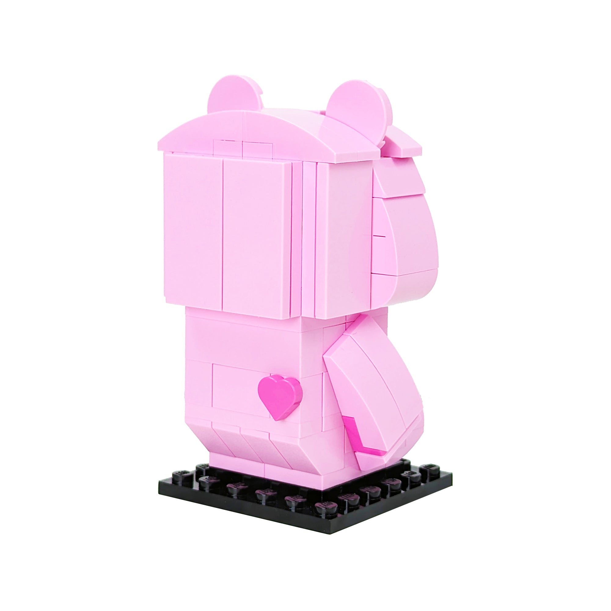 Pink Friendship Bear Brickheadz - StudBee