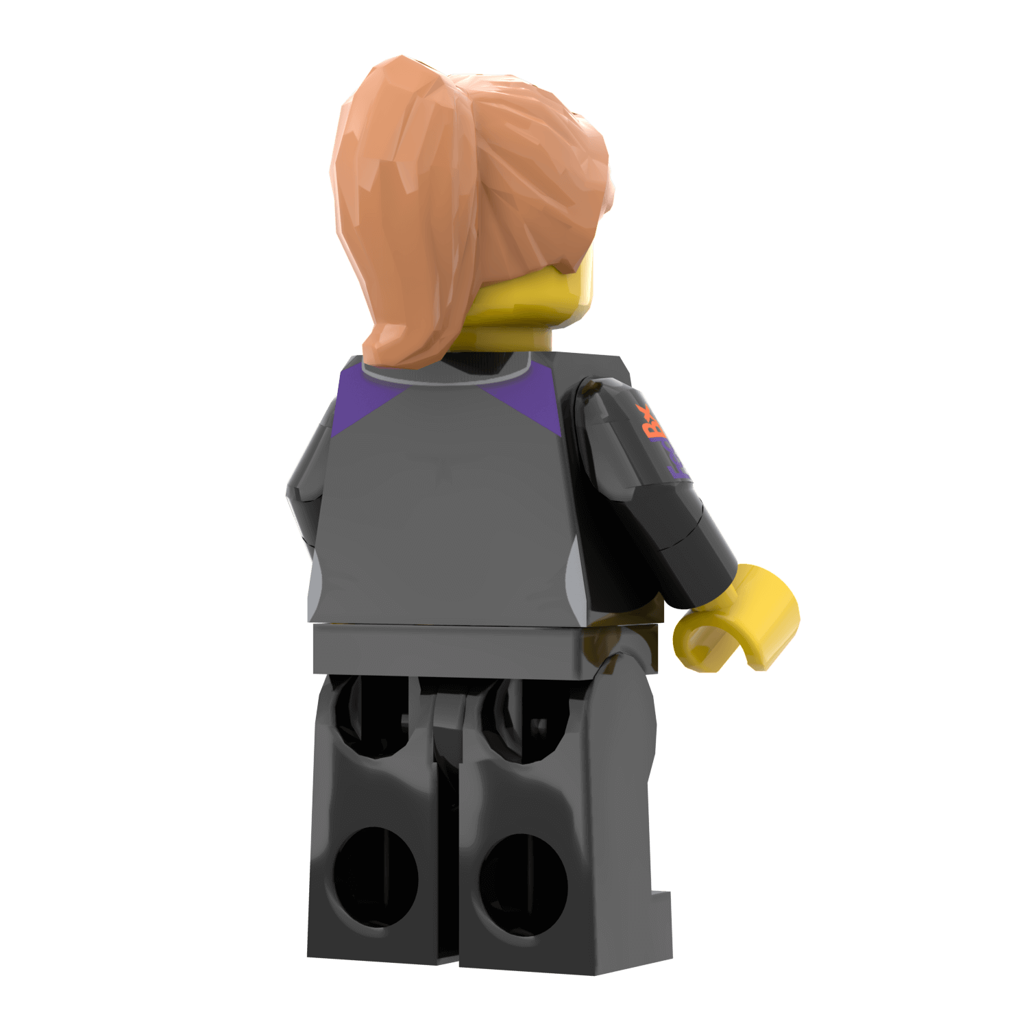 FedBx Delivery Driver (Female) -  Custom Printed Minifig - Made Using LEGO® Parts