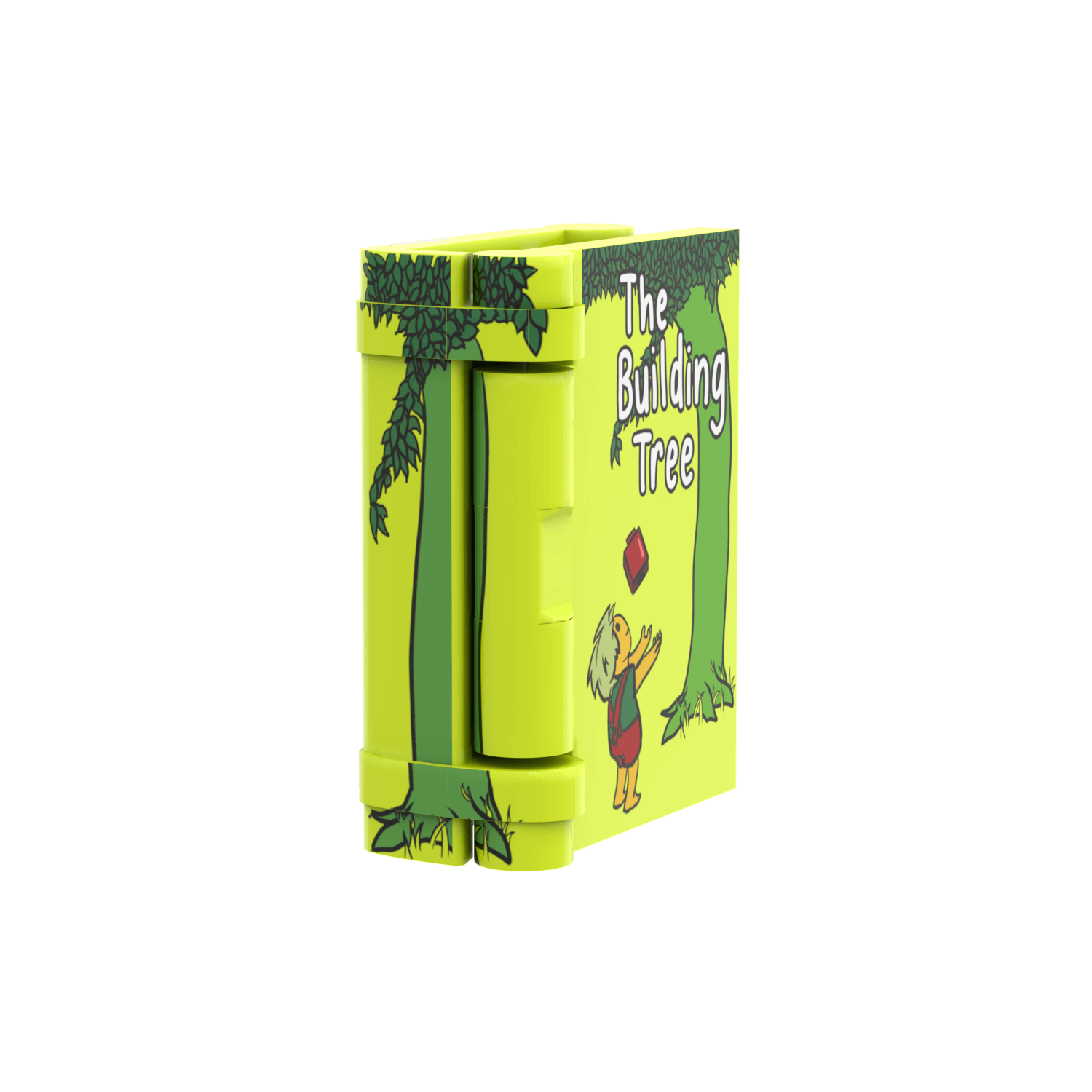 "The Building Tree" Book - Custom Printed Minifig Scale - Made using LEGO® Parts