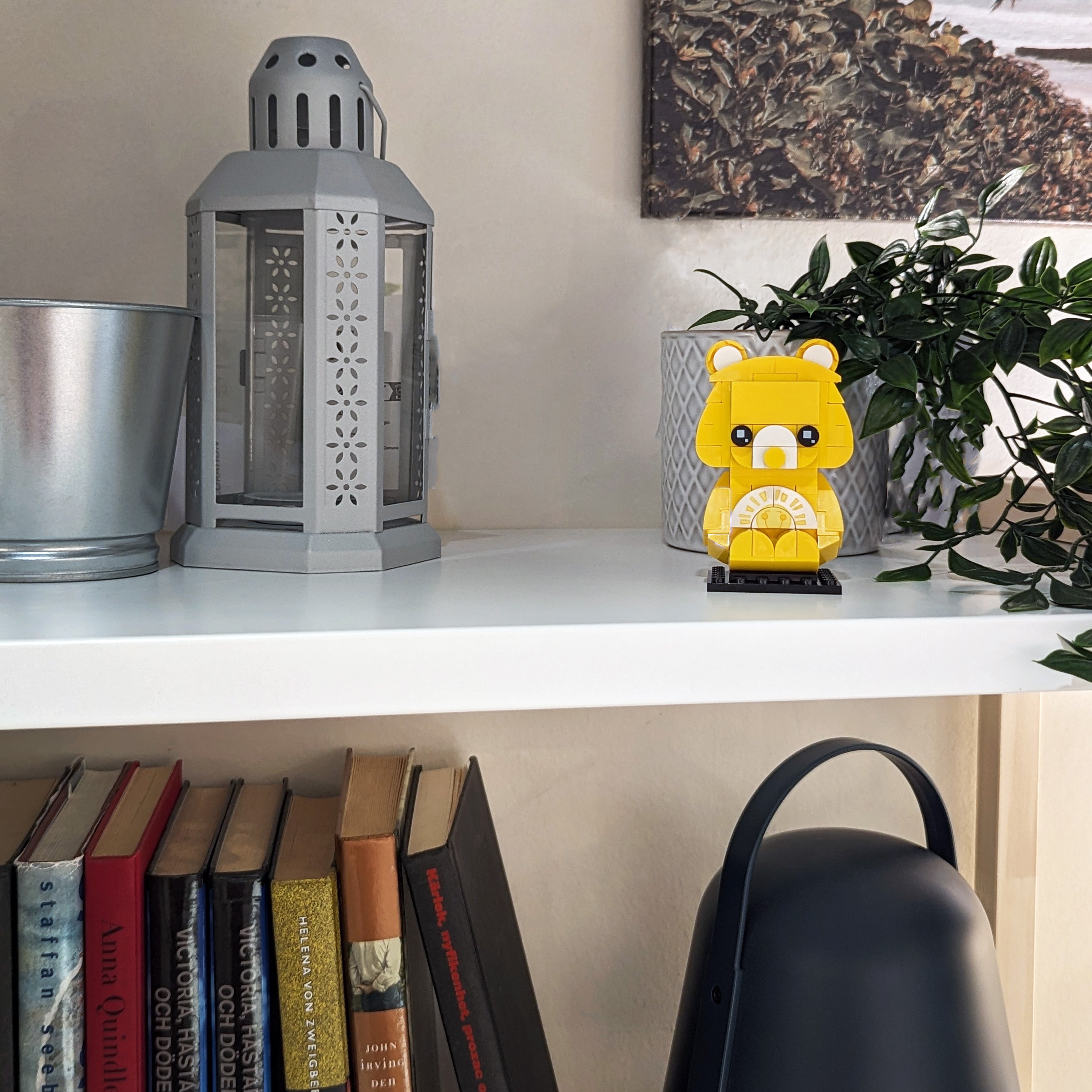 Yellow Friendship Bear Brickheadz - StudBee