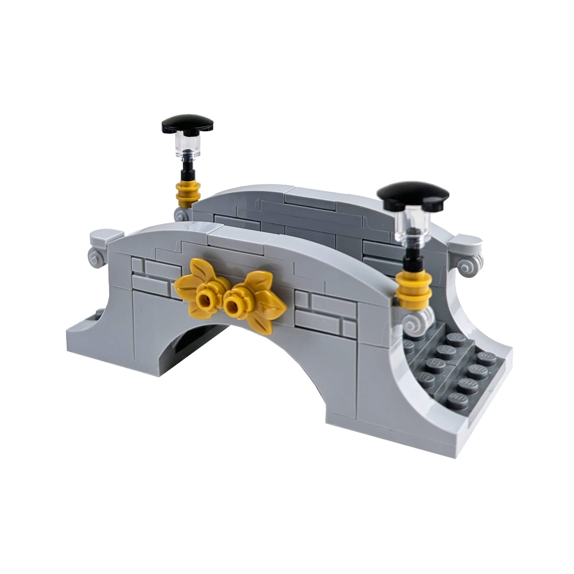 City Park Foot Bridge - Custom Brick Built Set - Made Using LEGO® Parts