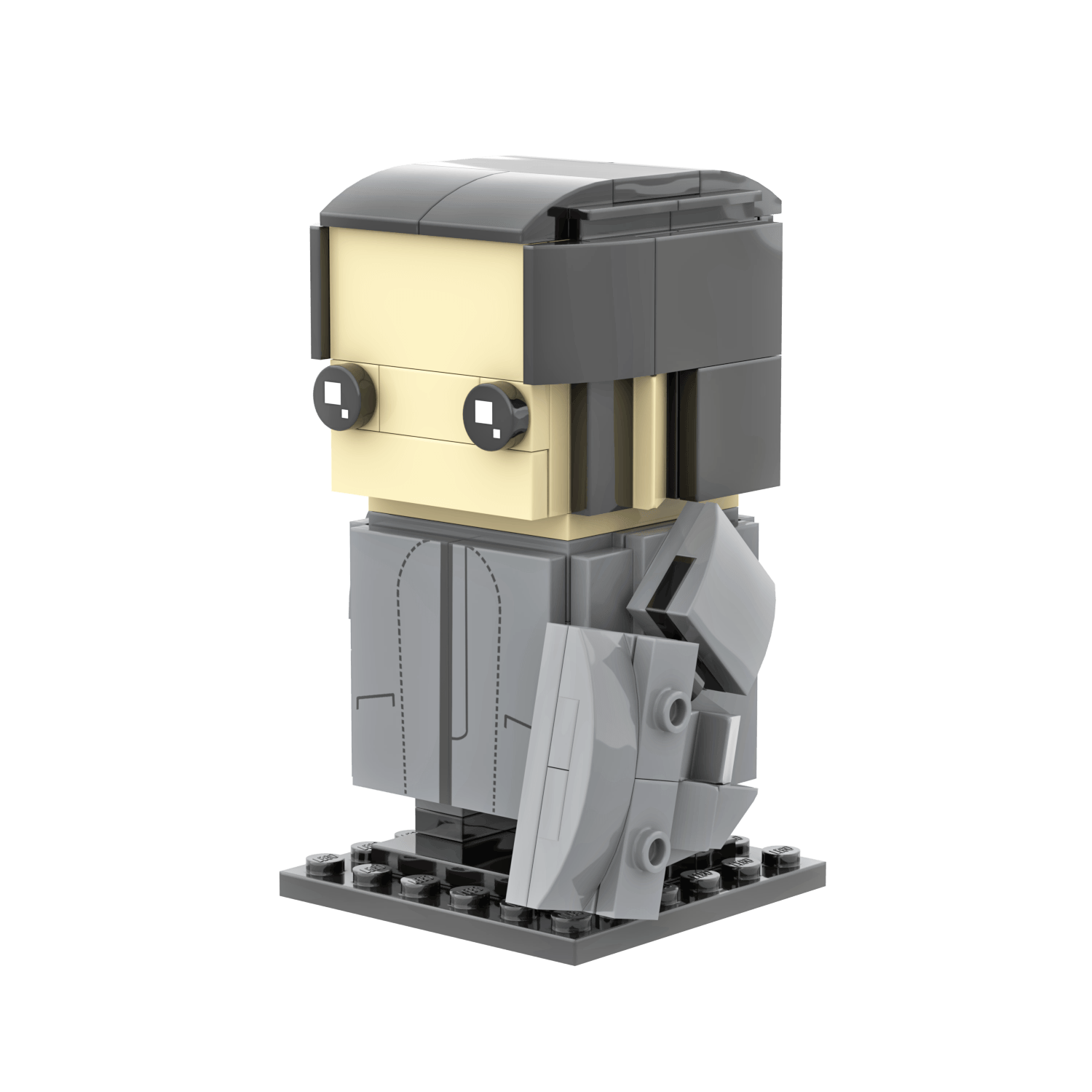 Front Man Brick Head - Squid Game - Custom Set - Made Using LEGO® Parts