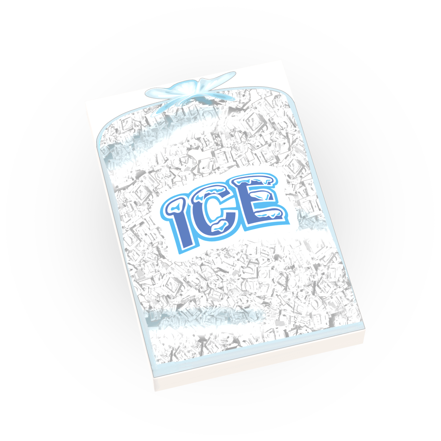 Ice Bag - Custom Made - Made Using a LEGO® Tile