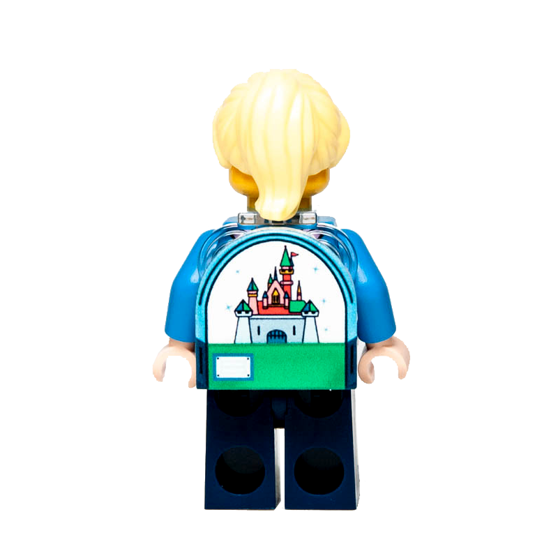 Magical Castle Lugfly Cosplay Mini Backpack - Minifig Scale - Custom Printed - Made Using LEGO® Parts