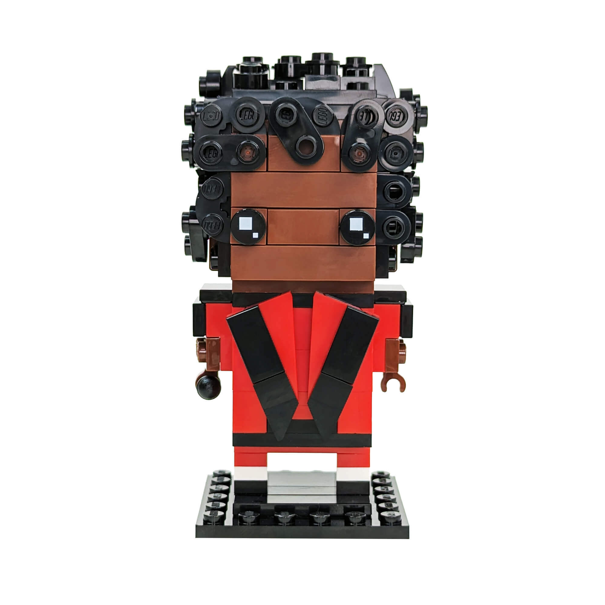 Michael Jackson Brick Head - Thriller - Custom Set - Made Using LEGO® Parts