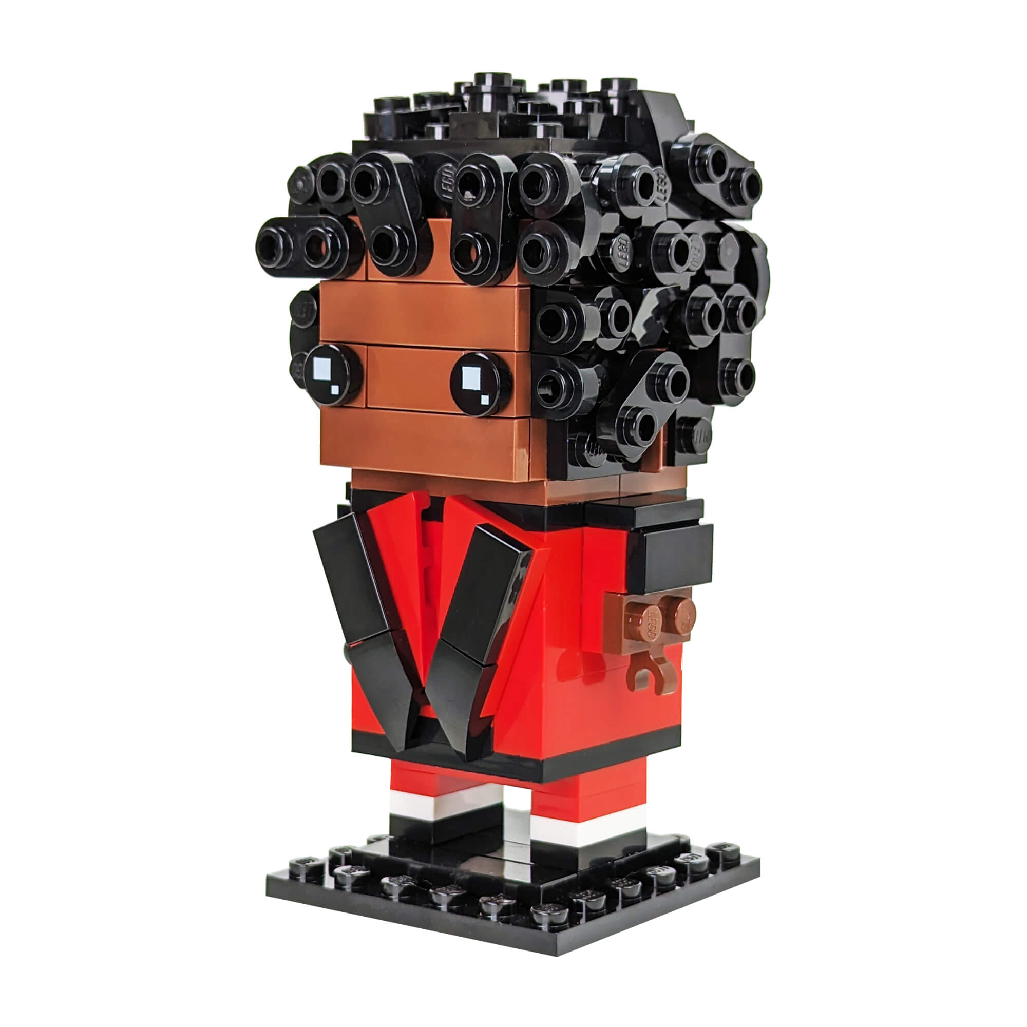 Michael Jackson Brick Head - Thriller - Custom Set - Made Using LEGO® Parts