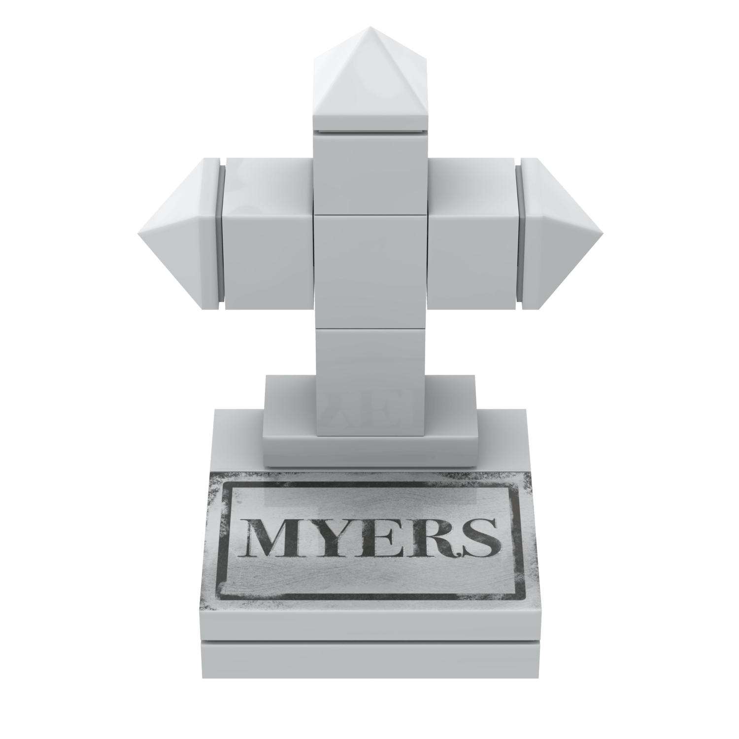 Tombstone 5-Pack #TWO - Custom Printed - Made Using LEGO® Parts