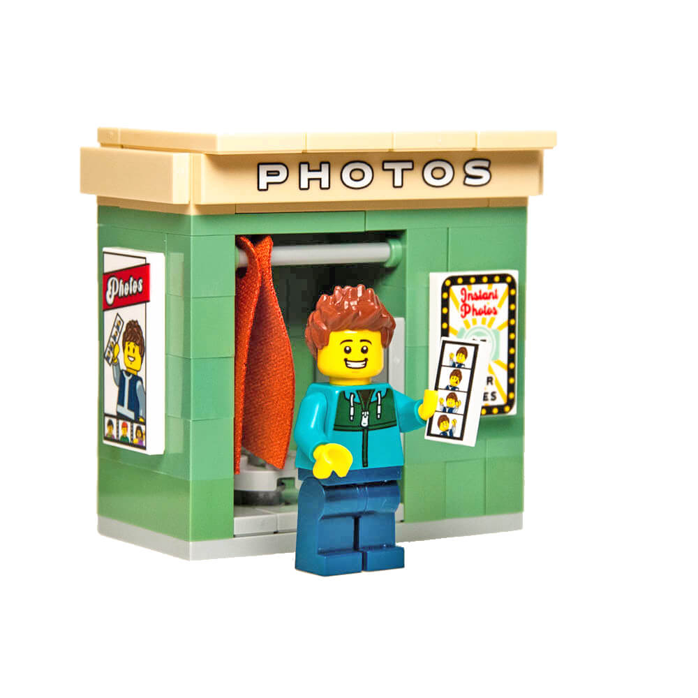 Photo Booth - Fair Ground - Selfie Booth - Fun - Custom Set - Made Using LEGO® Parts