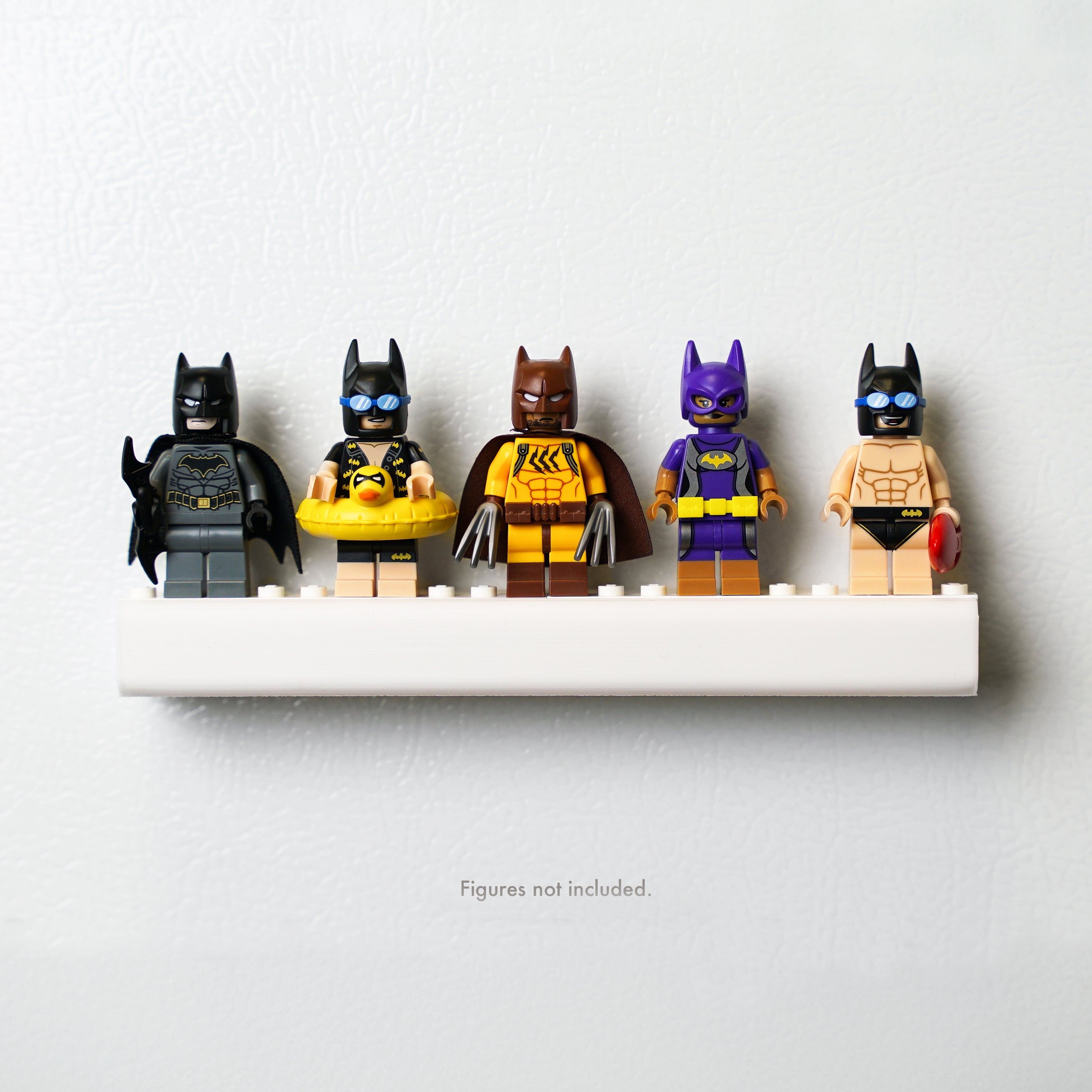 Magnetic Shelf Display for LEGO® Minifigures - StudBee