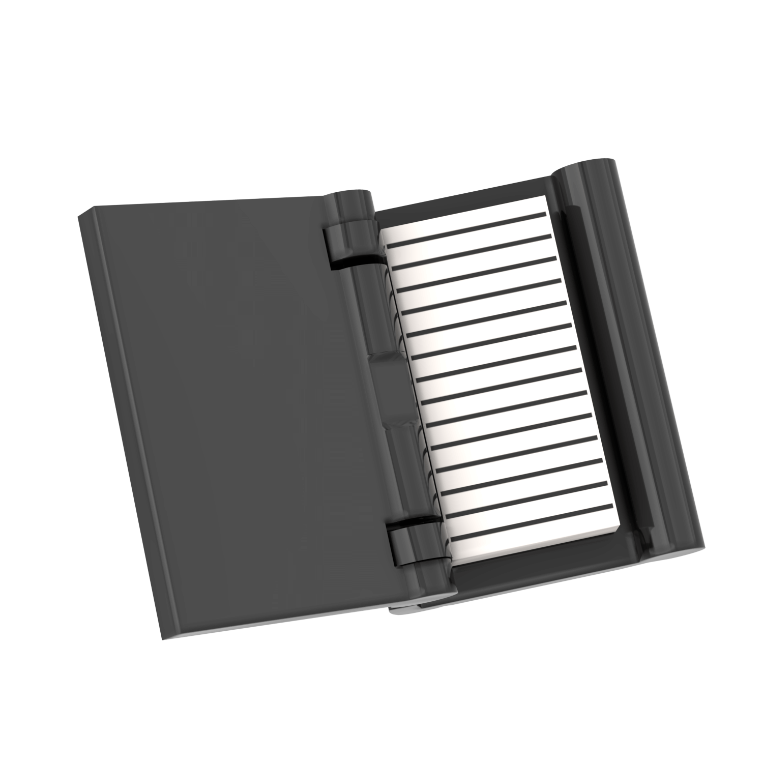 Composition Notebook - Custom Printed Minifig Scale - Made using LEGO® Parts