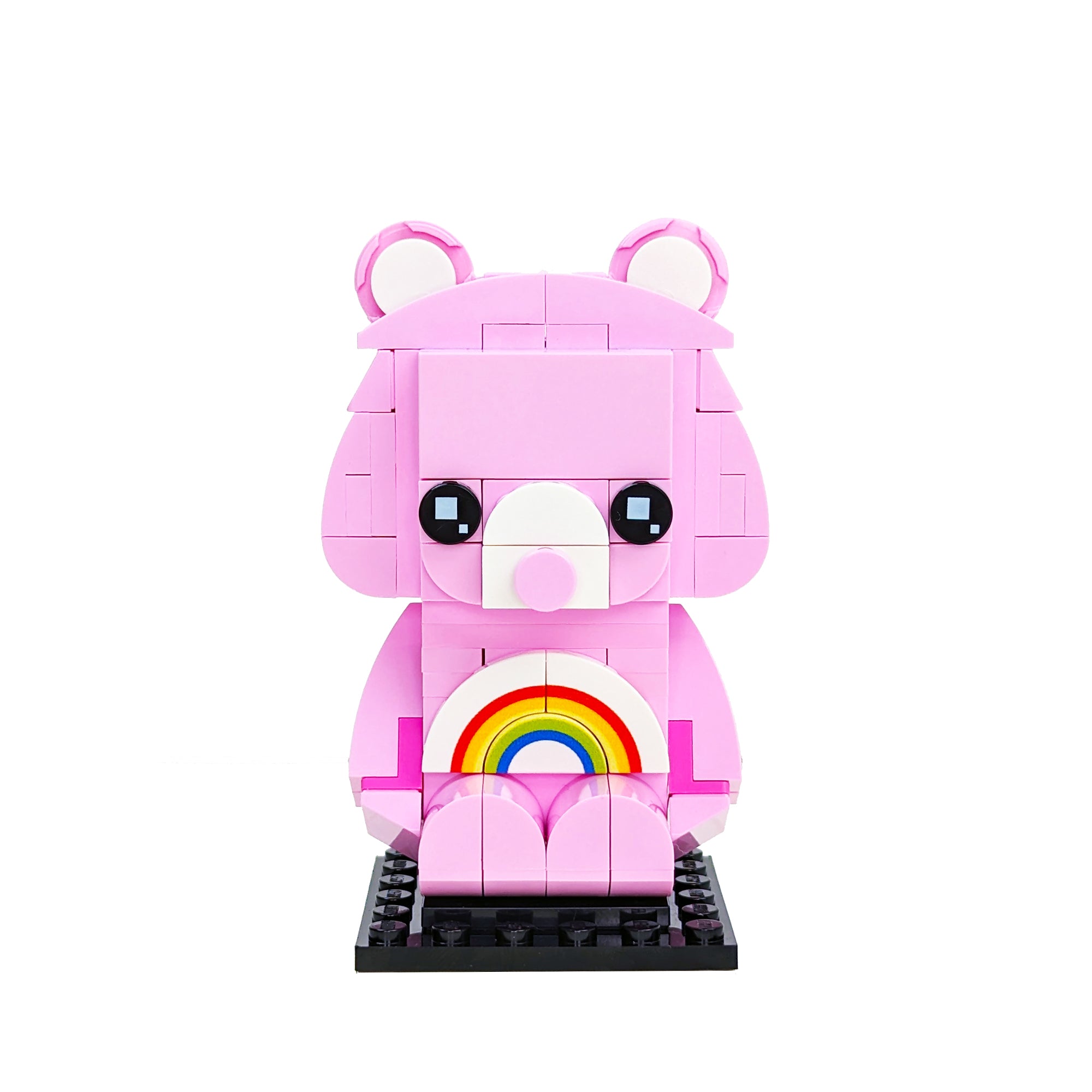 Pink Friendship Bear Brickheadz - StudBee