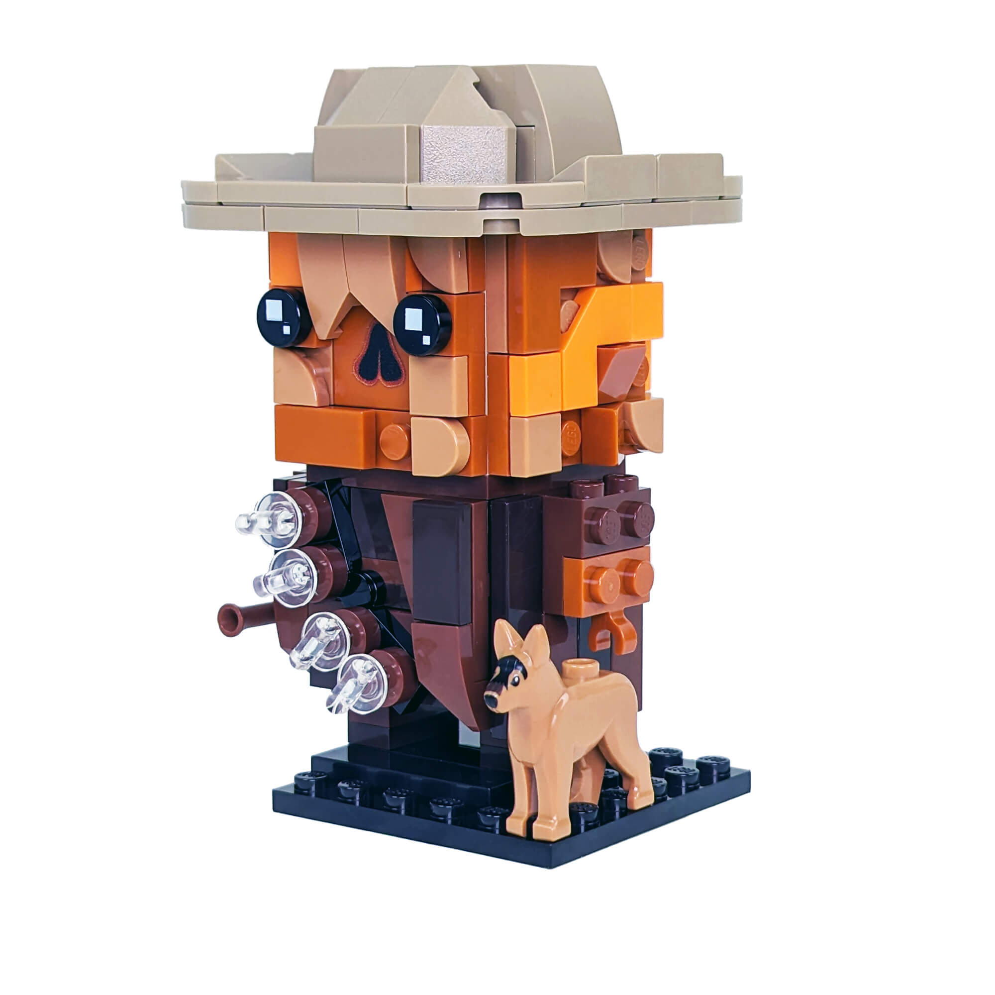 The Ghoul Brick Head - Custom Brickheadz Set -  Made Using LEGO® Parts