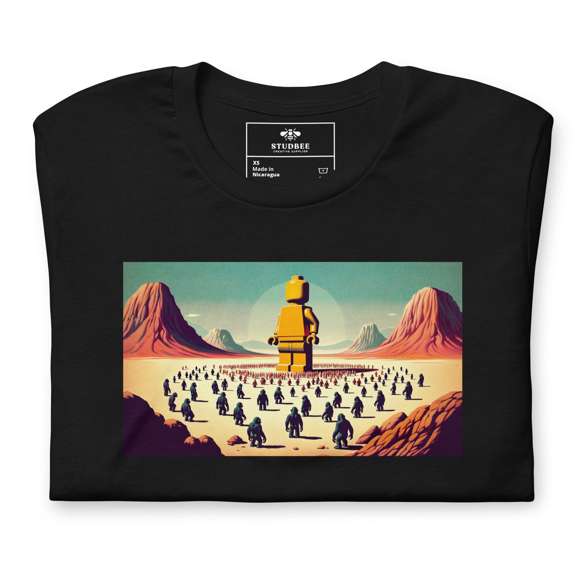 Brick Figure Monolith T-Shirt - StudBee