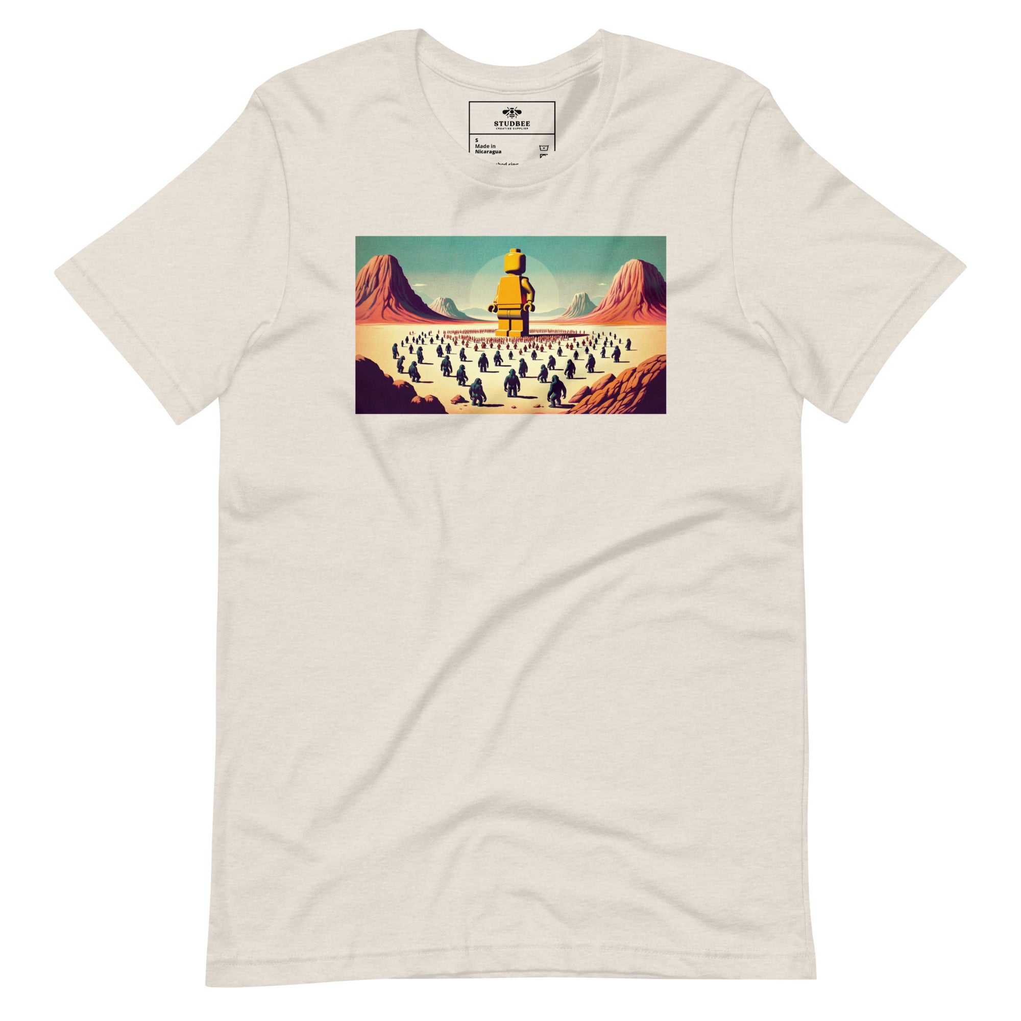 Brick Figure Monolith T-Shirt - StudBee