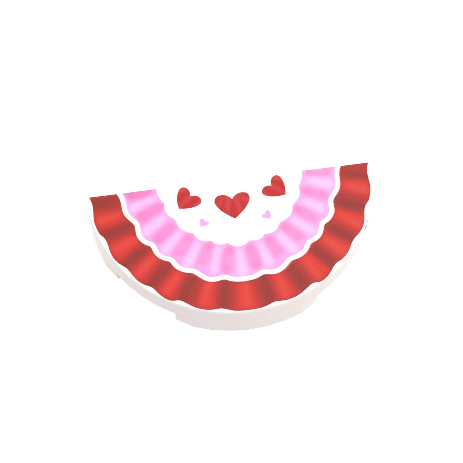 Valentine's Day Bunting (10 Pack) - Seasonal Decor - Custom Printed - Made Using LEGO® Parts