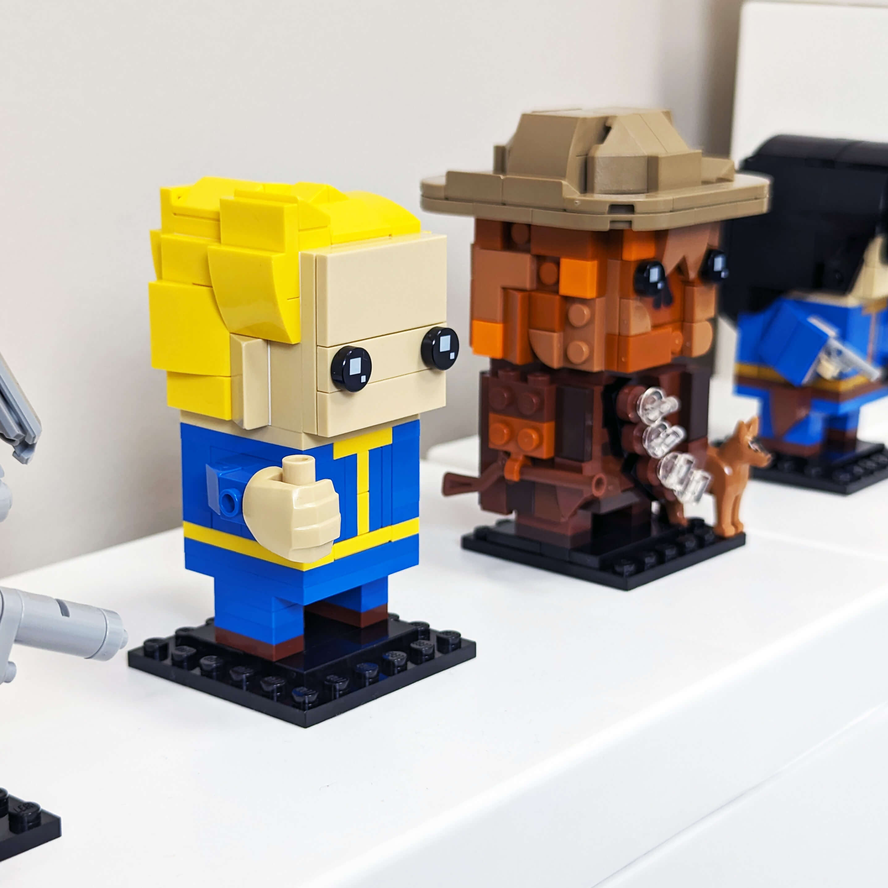 Vault Boy Vault-Tec Brick Head - Custom Set - Made Using LEGO Parts®
