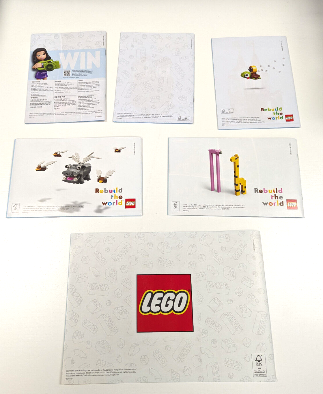 Lego (Instruction Manual Only) 43205 Disney Princess Ultimate Adventure Castle