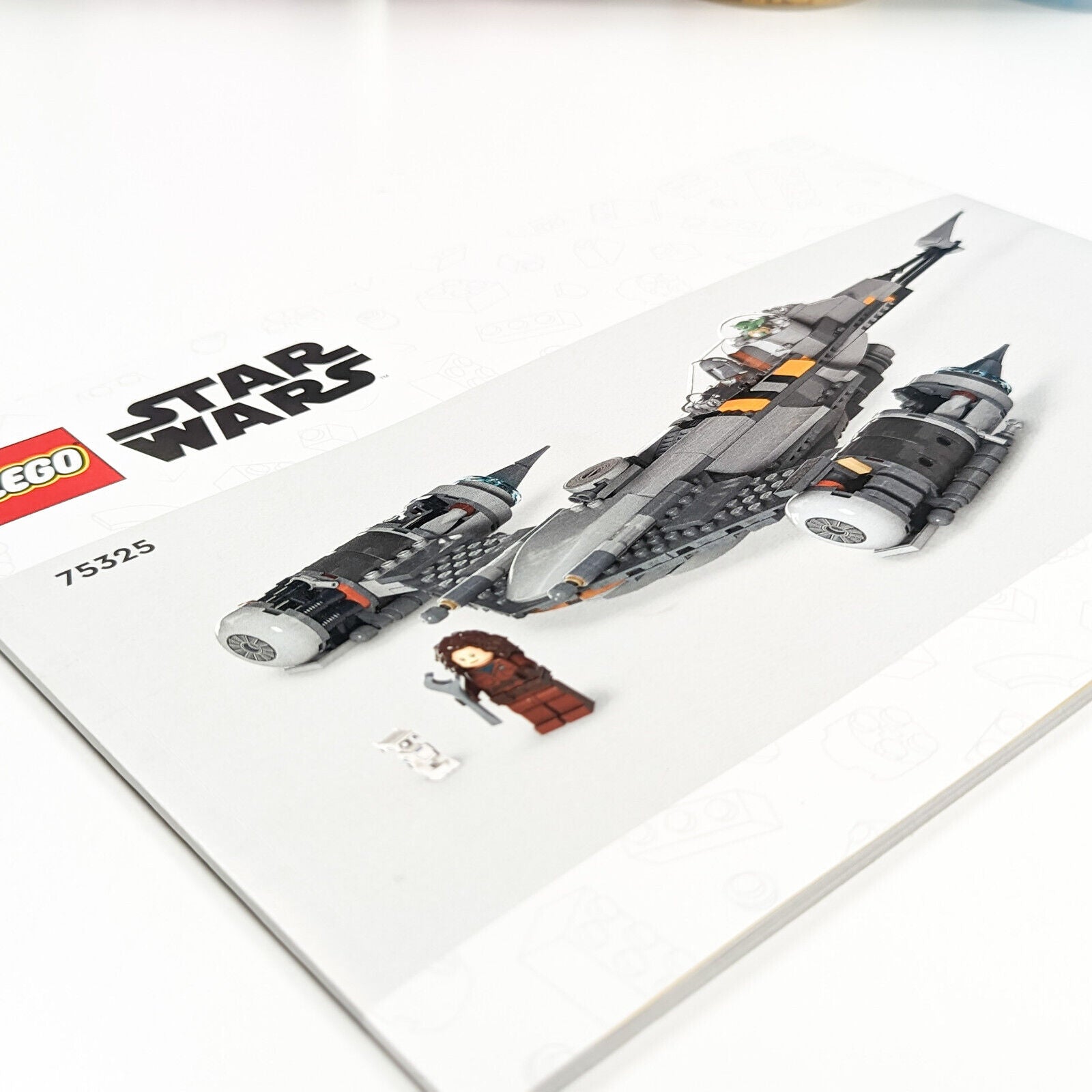 New LEGO Star Wars The Mandalorian's N-1 Starfighter 75325 BOOKLET ONLY
