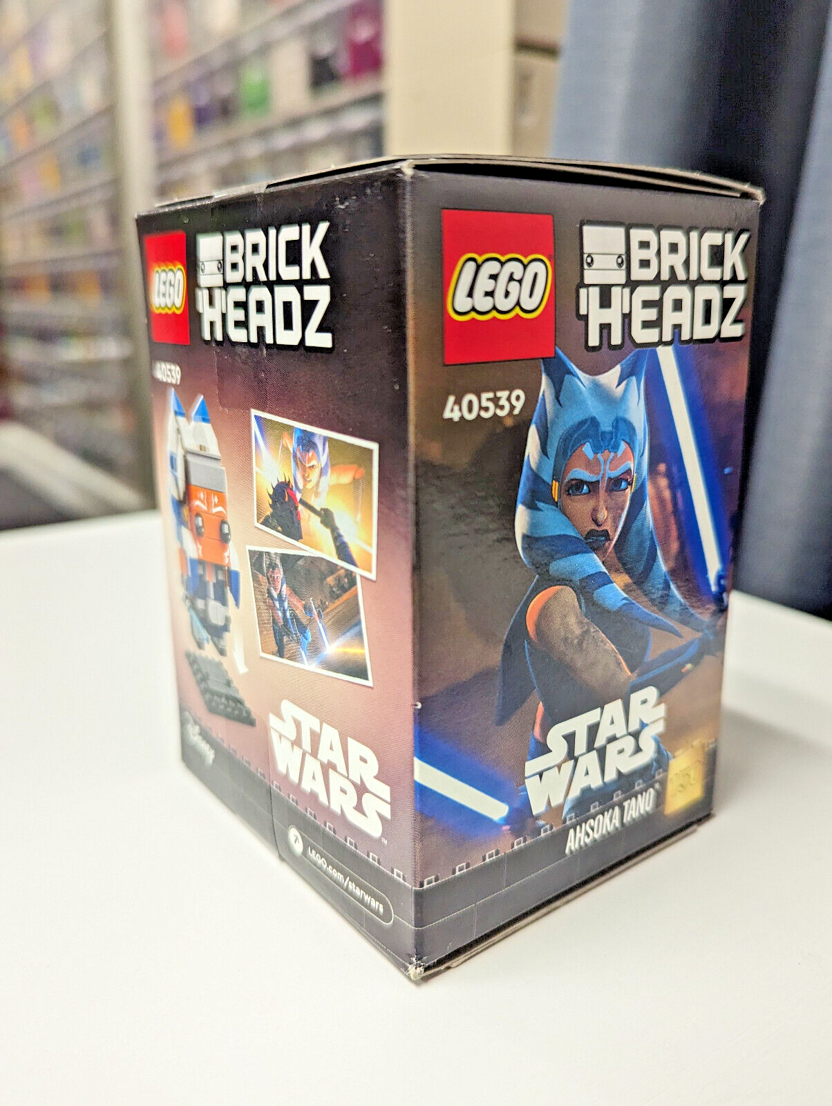 New Sealed 2022 Lego Star Wars 40539 Ahsoka Tano Brick Headz Brickheadz