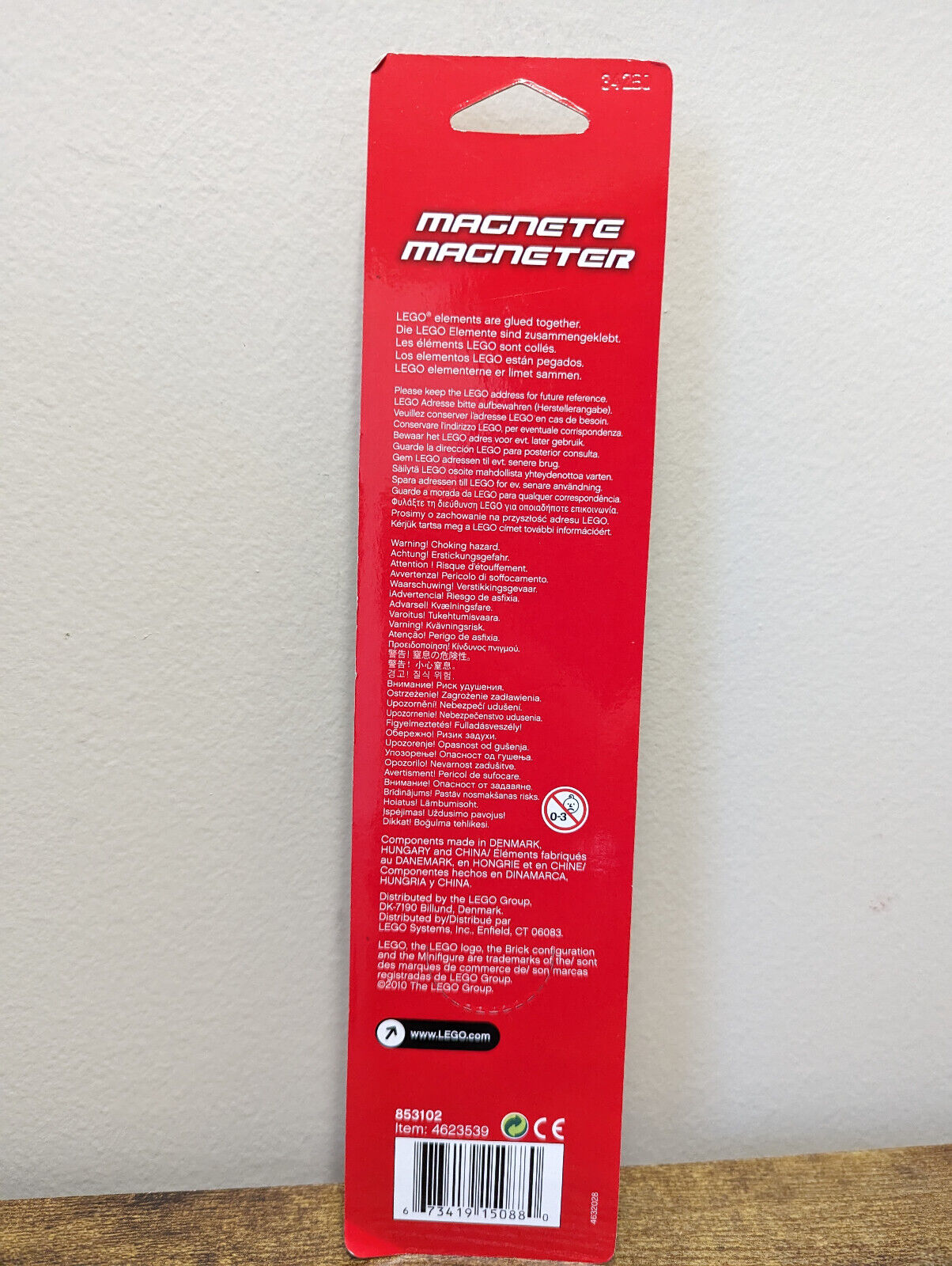 LEGO 853102 NINJAGO - MAGNETS - Jay, Nuckal, Cole NEW Sealed Set of 3 Magnets - StudBee