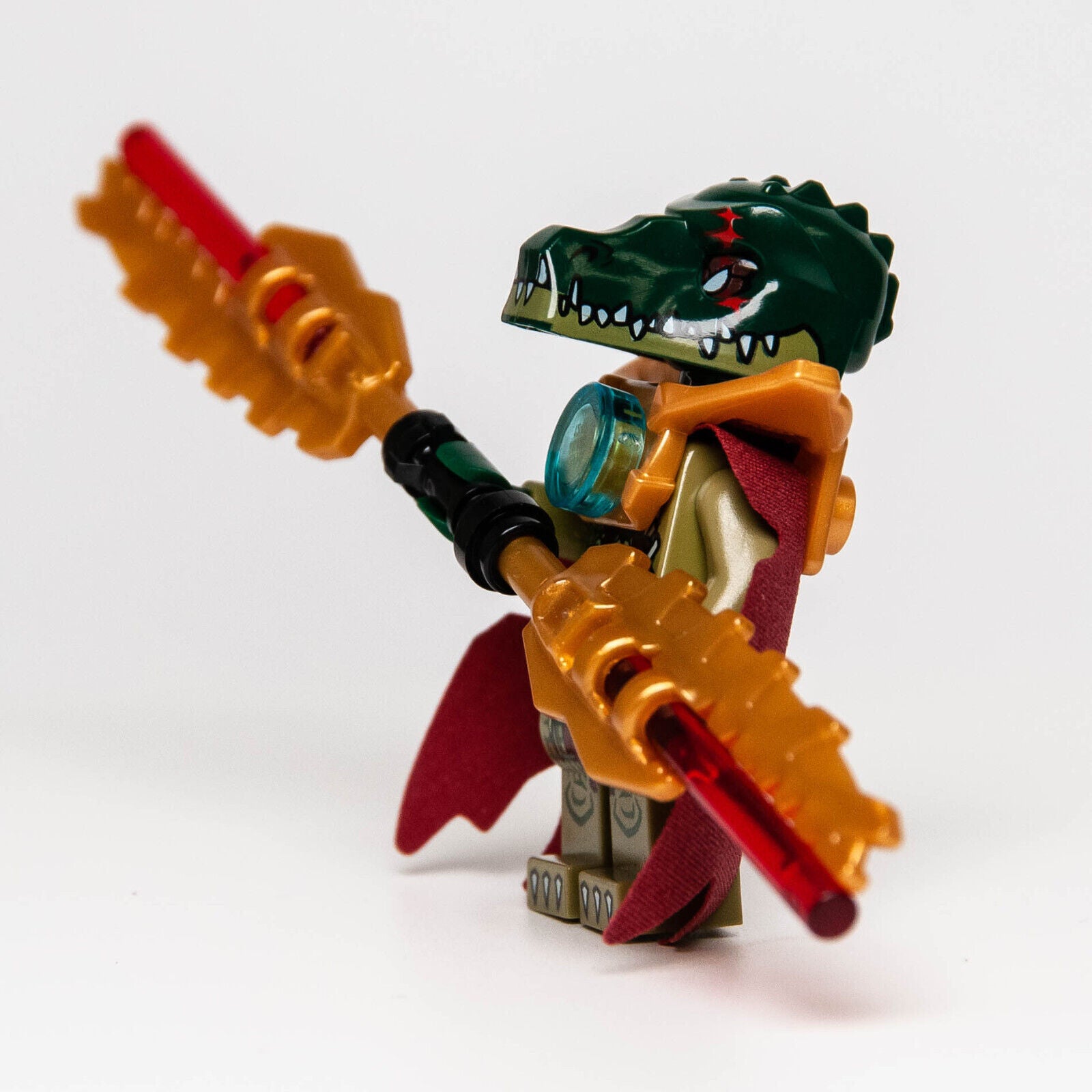 NEW LEGO Minifigure Legends of Chima Cragger w/ Cape (loc024)