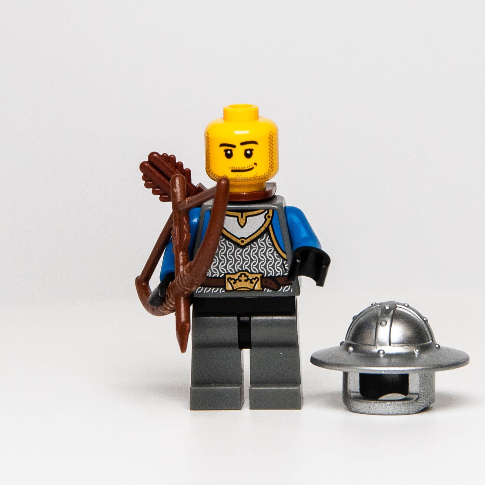 LEGO Castle King's Knight Minifigure (cas531) Kingdoms with Longbow
