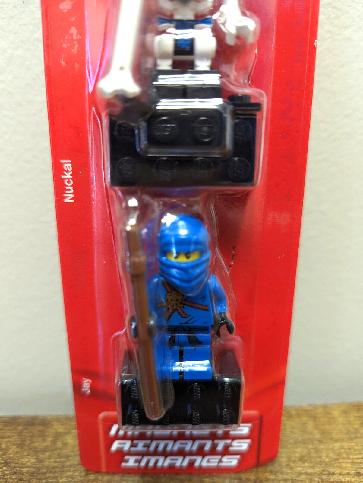 LEGO 853102 NINJAGO - MAGNETS - Jay, Nuckal, Cole NEW Sealed Set of 3 Magnets - StudBee