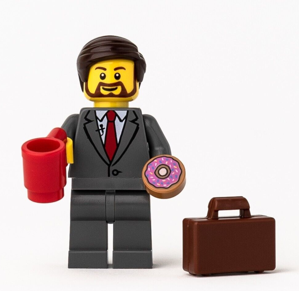 LEGO City Town Minifigure - Boss CEO Politician in Suit (twn347) 40358