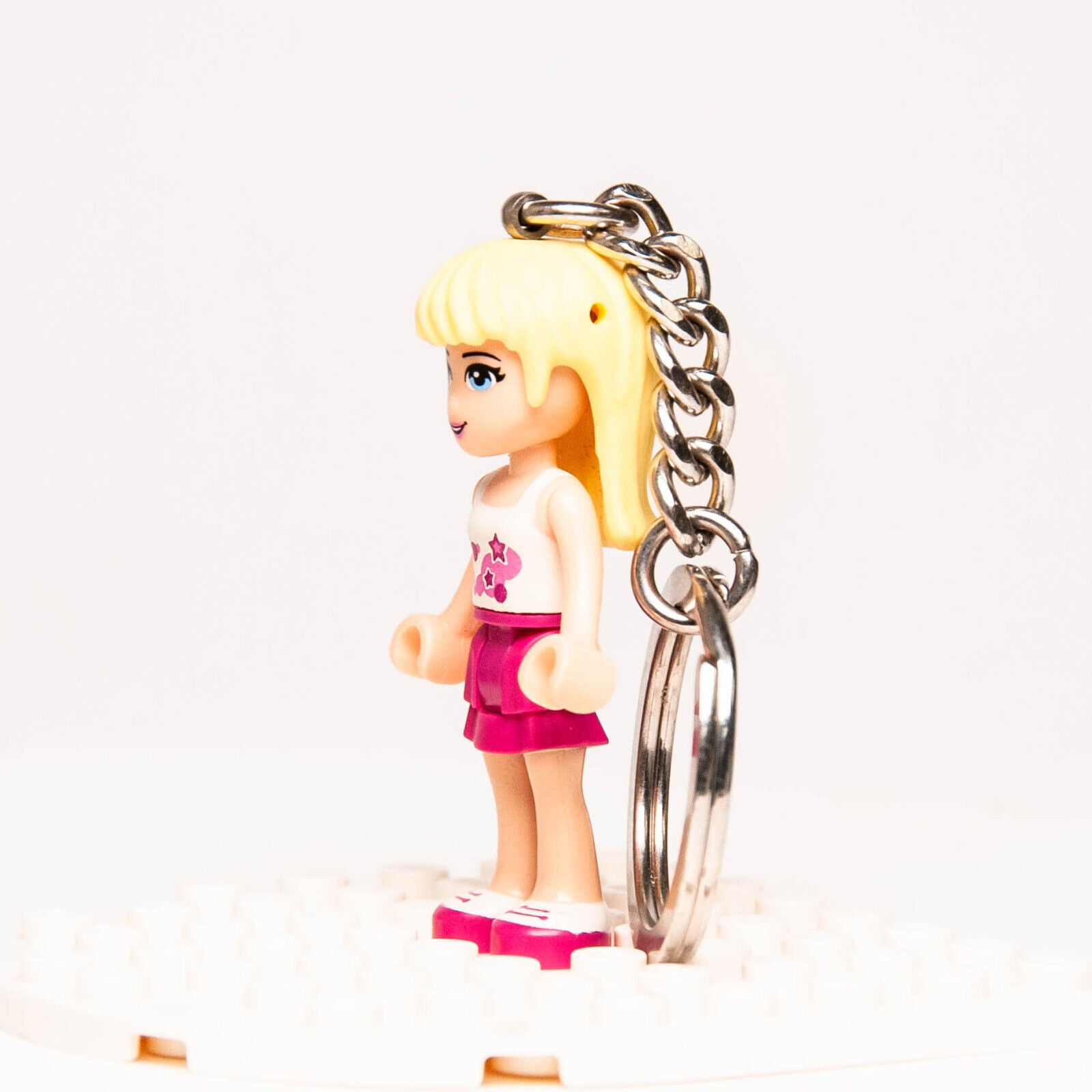 Lego 853550 Friends Stephanie Minifigure Keychain Keyring frnd102