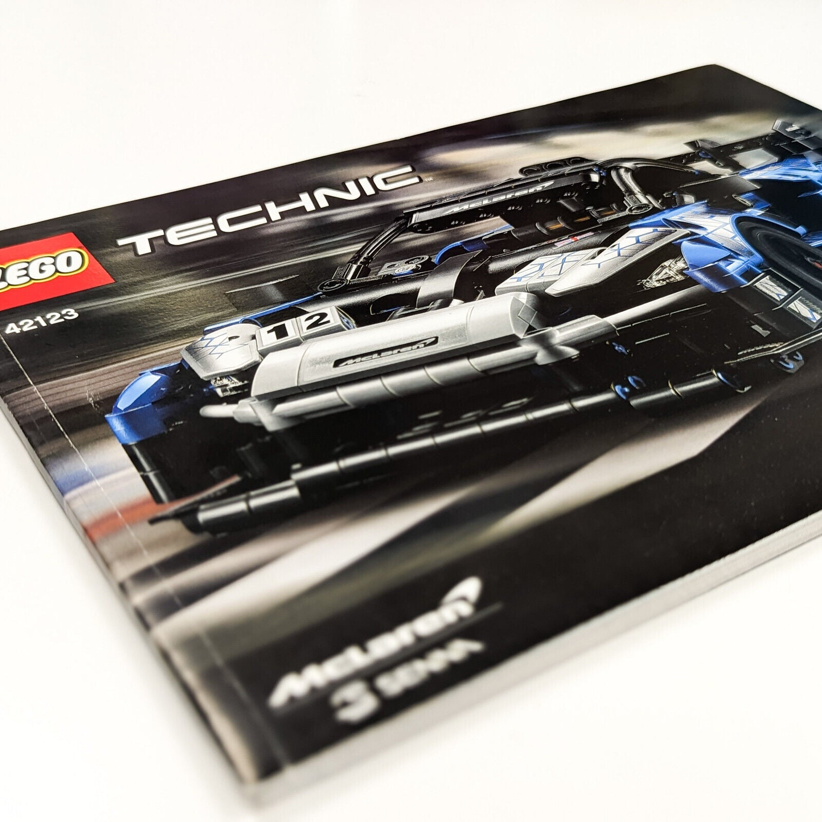 New LEGO Technic McLaren Senna GTR 42123 BOOKLET ONLY