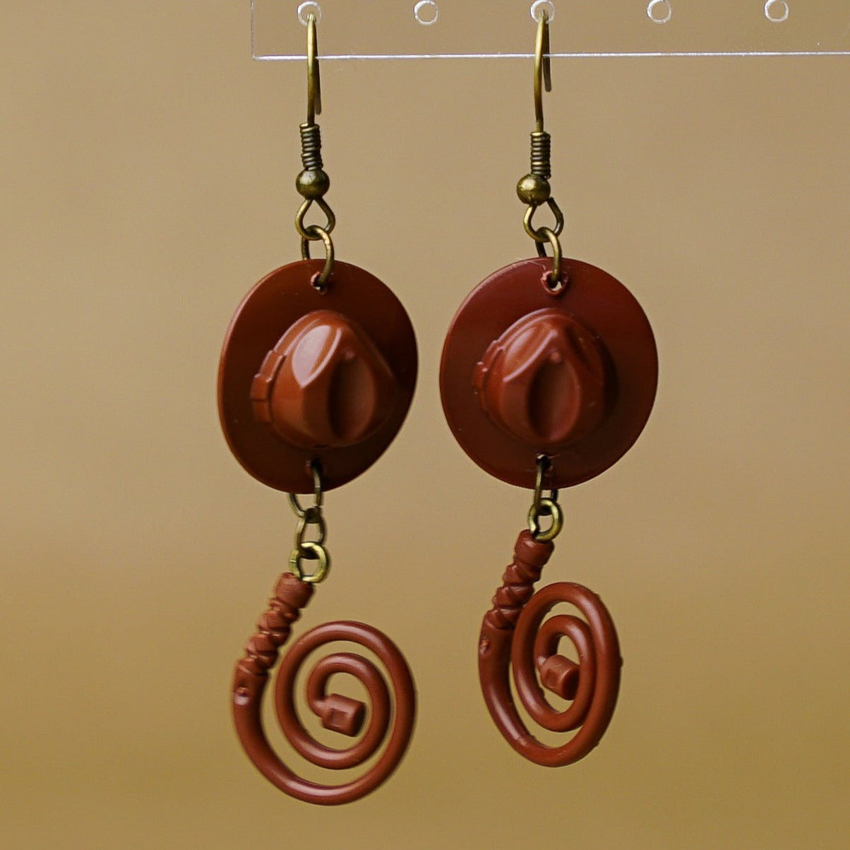 StudBee - Indy Adventure Handmade with LEGO® Earrings - StudBee