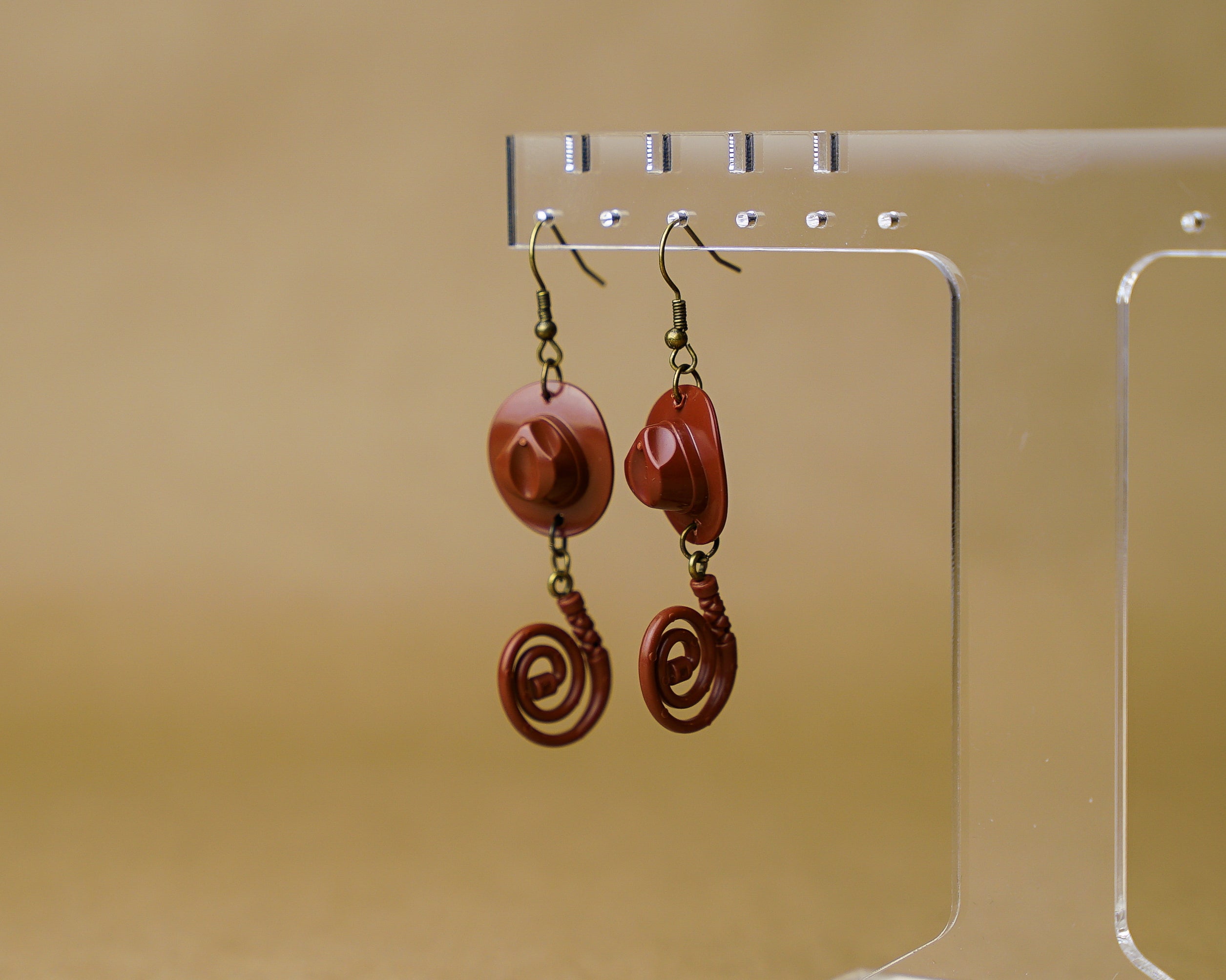 StudBee - Indy Adventure Handmade with LEGO® Earrings - StudBee