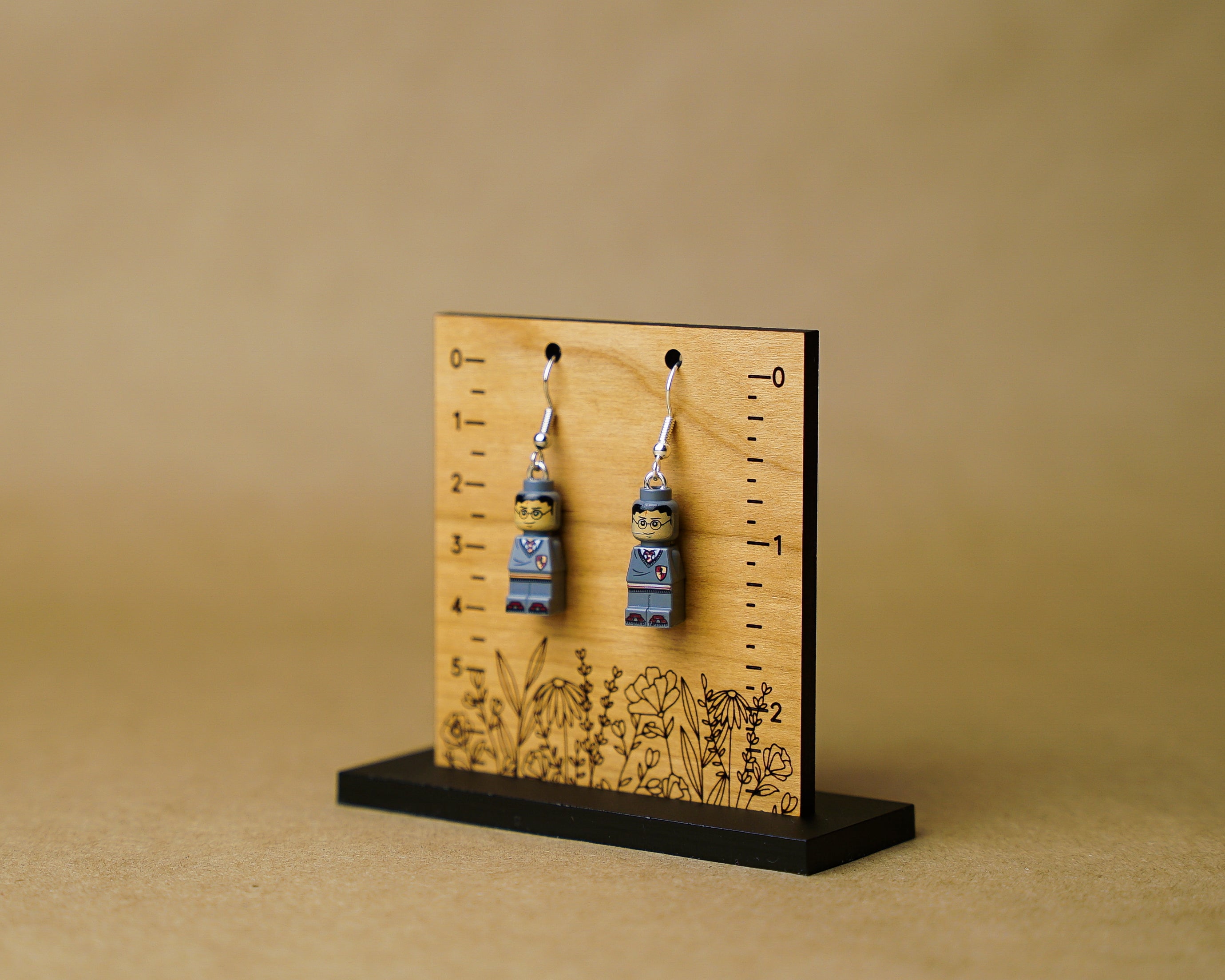 StudBee - Micro Harry Potter Minifigure Earrings | Handmade from Authentic LEGO® Bricks - StudBee