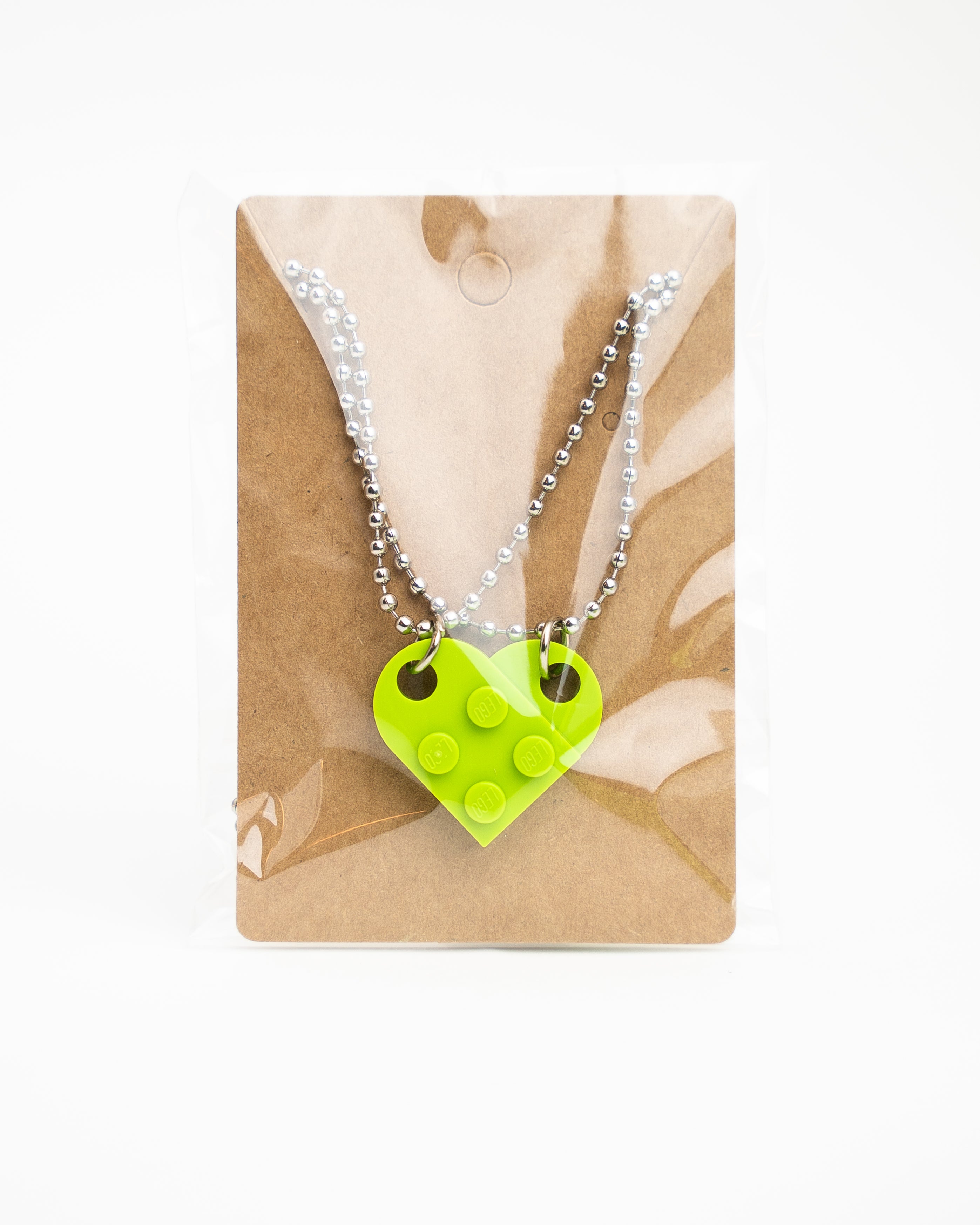 Lego Heart Necklace - StudBee