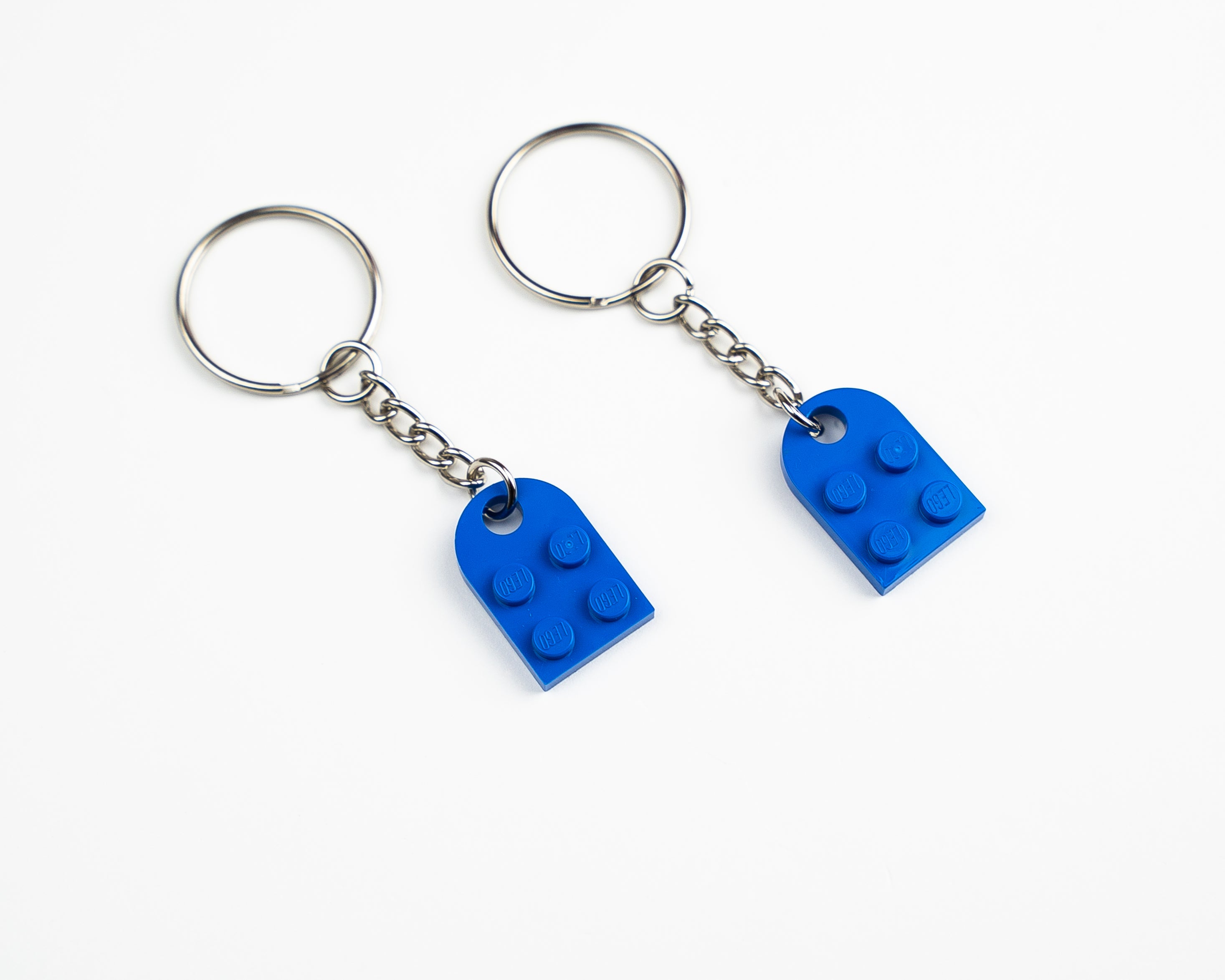 Lego Heart Keychain for Two - StudBee