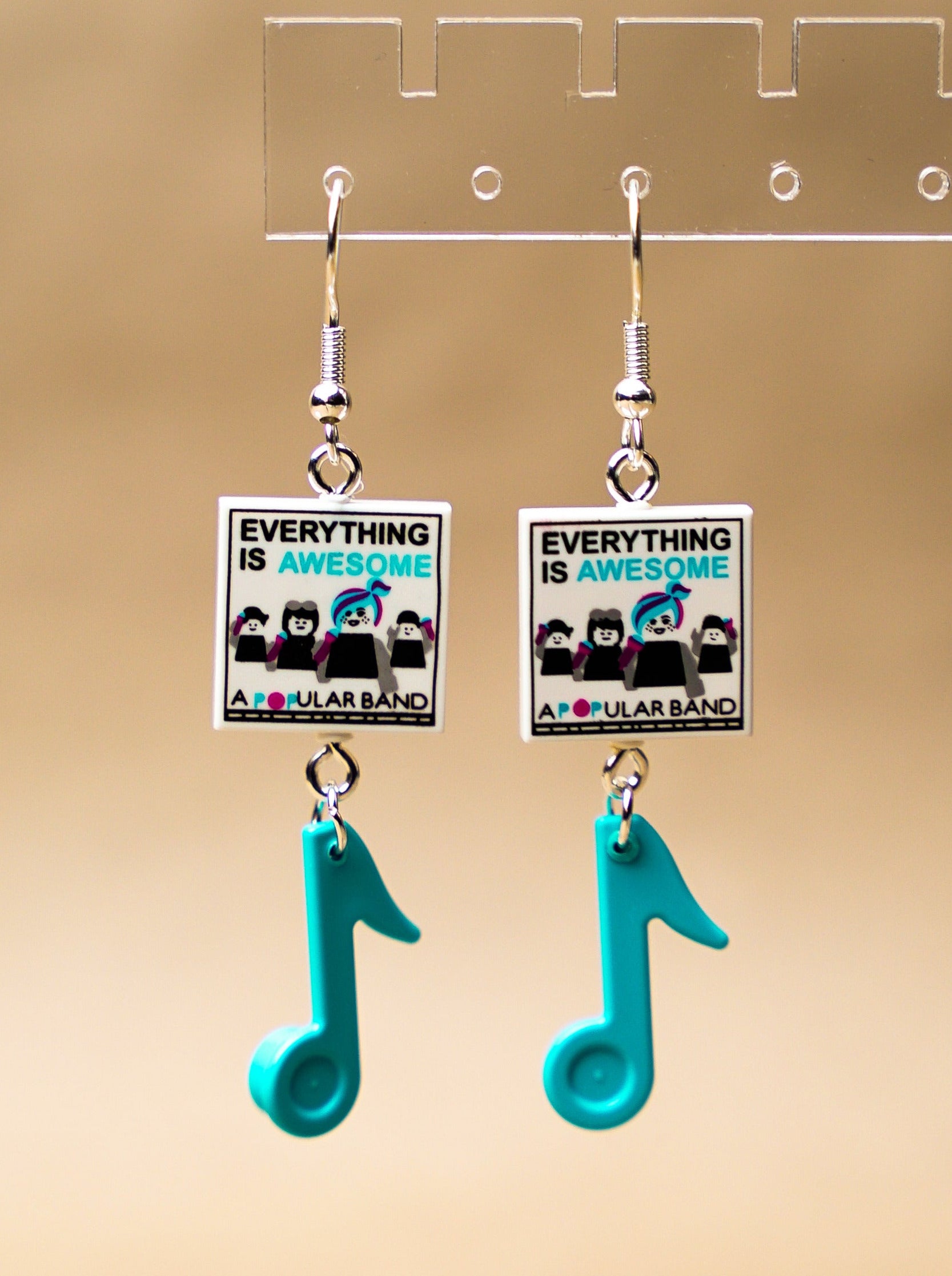 StudBee - LEGO® Awesome Song Music Earrings - StudBee
