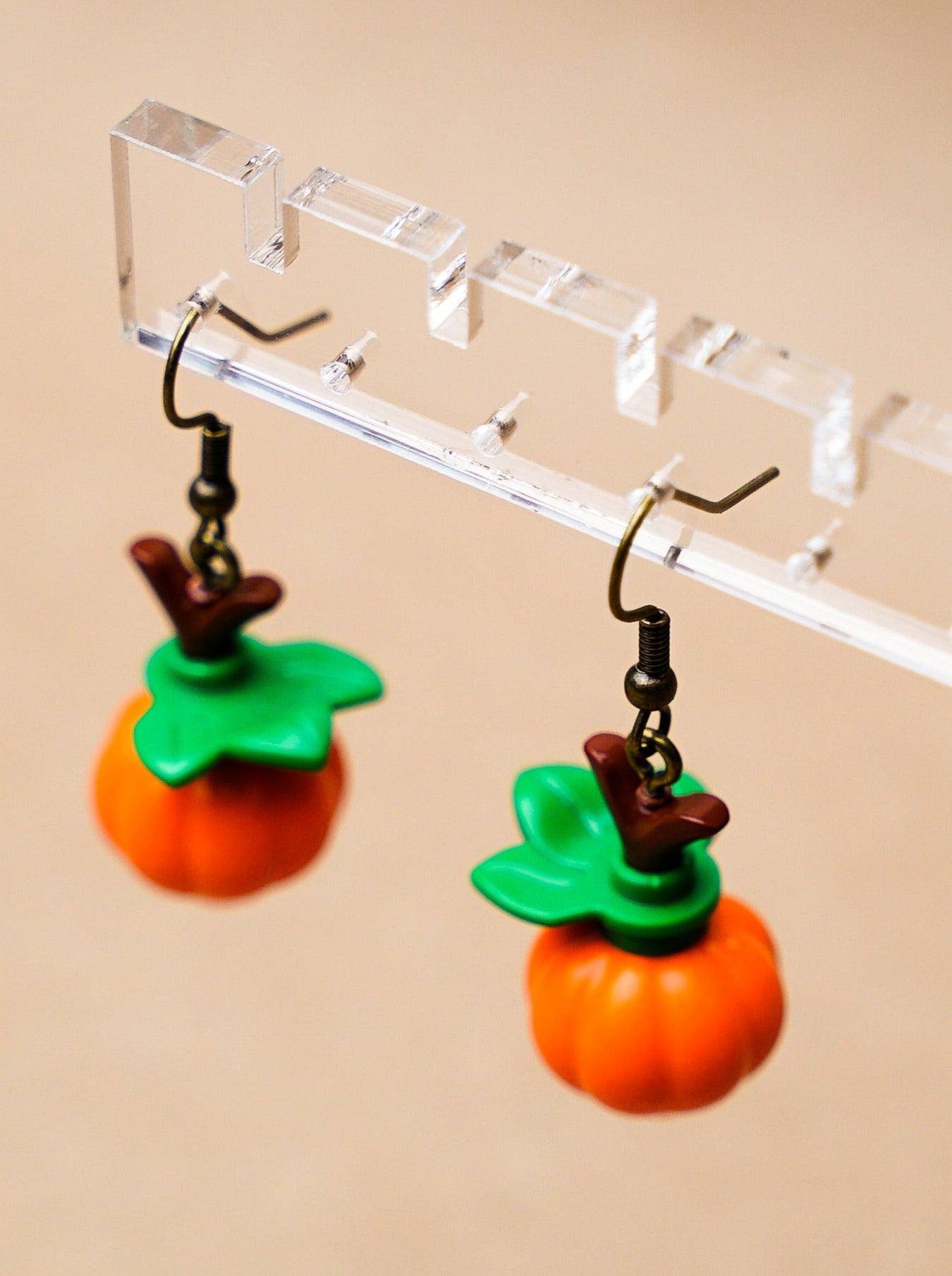 StudBee - Pumpkin Patch LEGO® Fall Earrings - StudBee