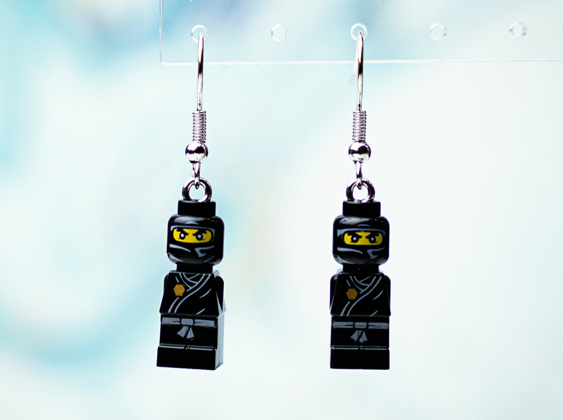 StudBee - Micro Golden Weapons Cole Earrings | Handmade from Authentic  LEGO® Parts | Ninjago