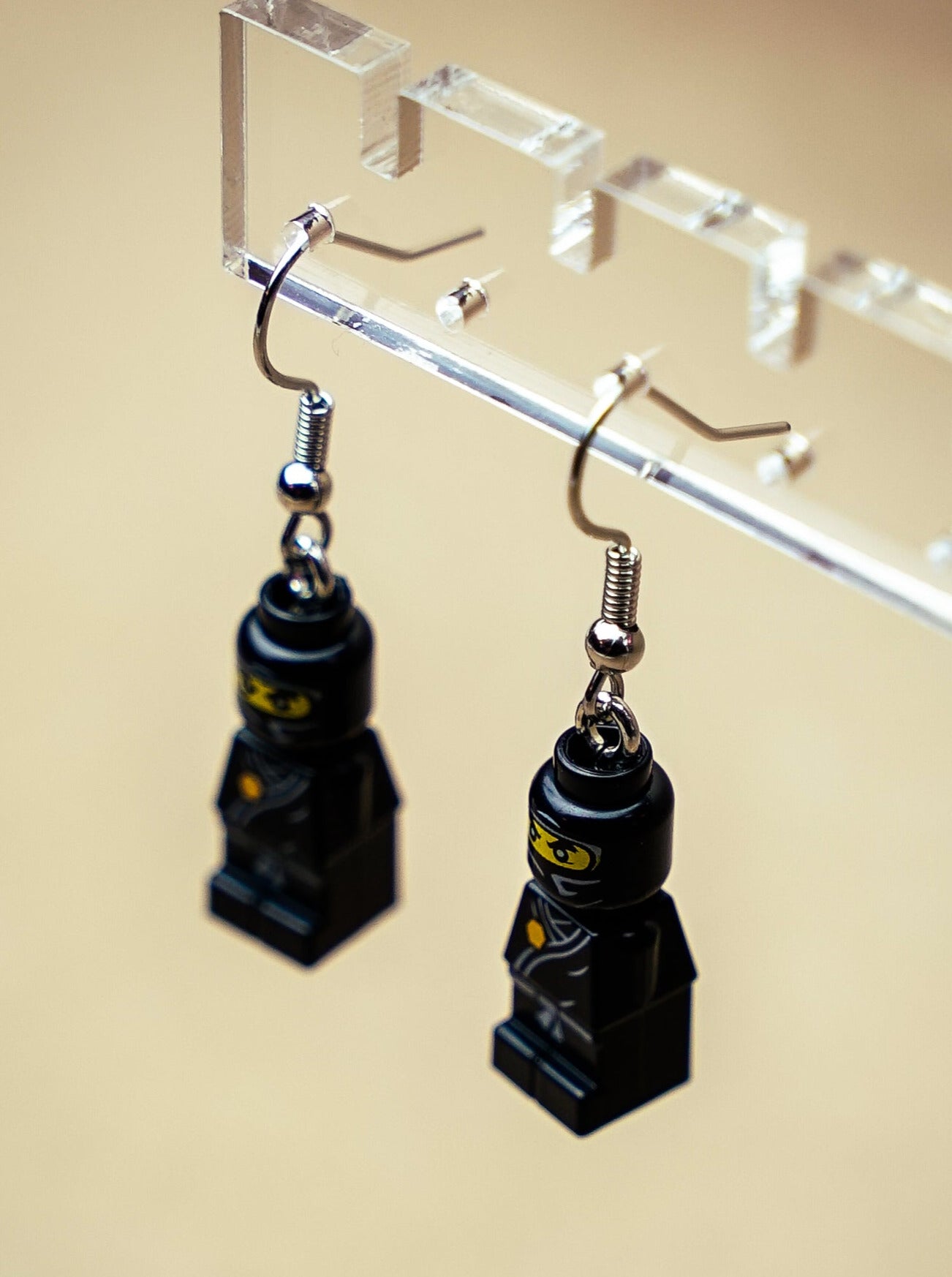 StudBee - Micro Golden Weapons Cole Earrings | Handmade from Authentic  LEGO® Parts | Ninjago - StudBee