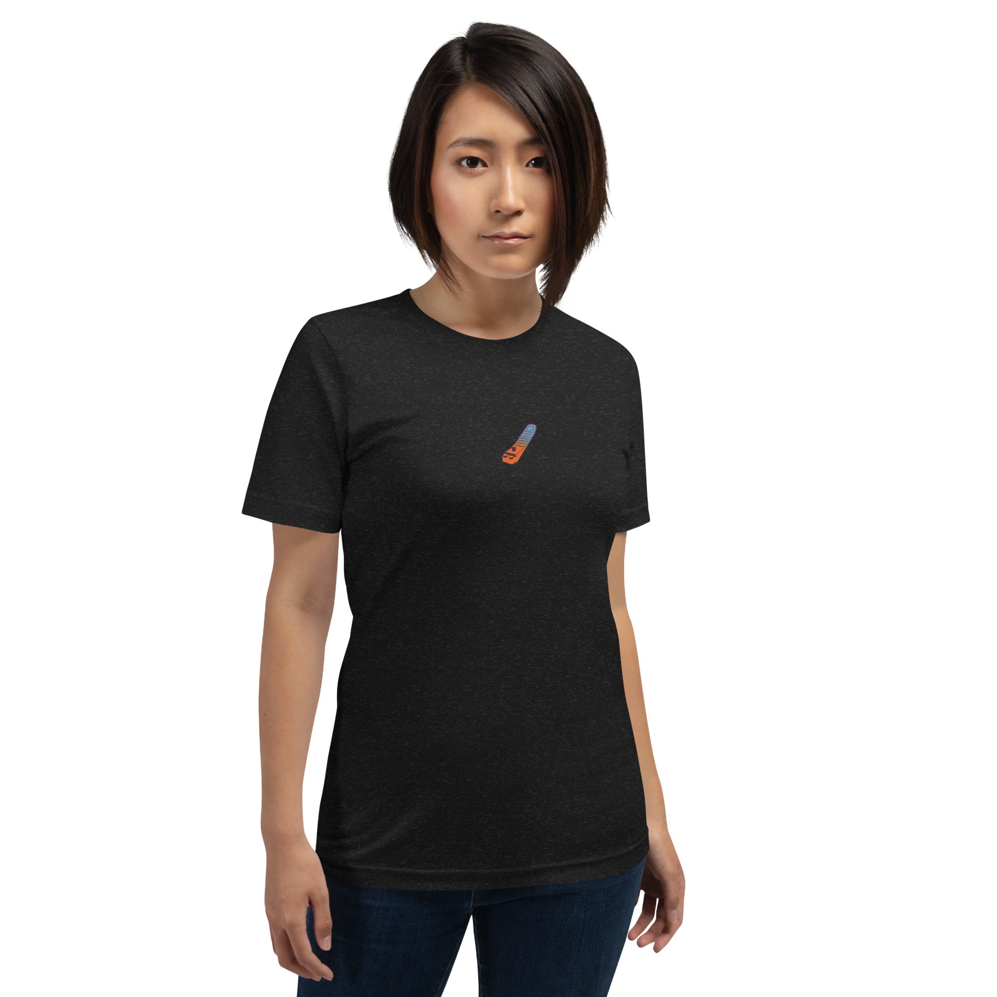 Gradient Brick Separator - Embroidered - Unisex T-shirt - StudBee