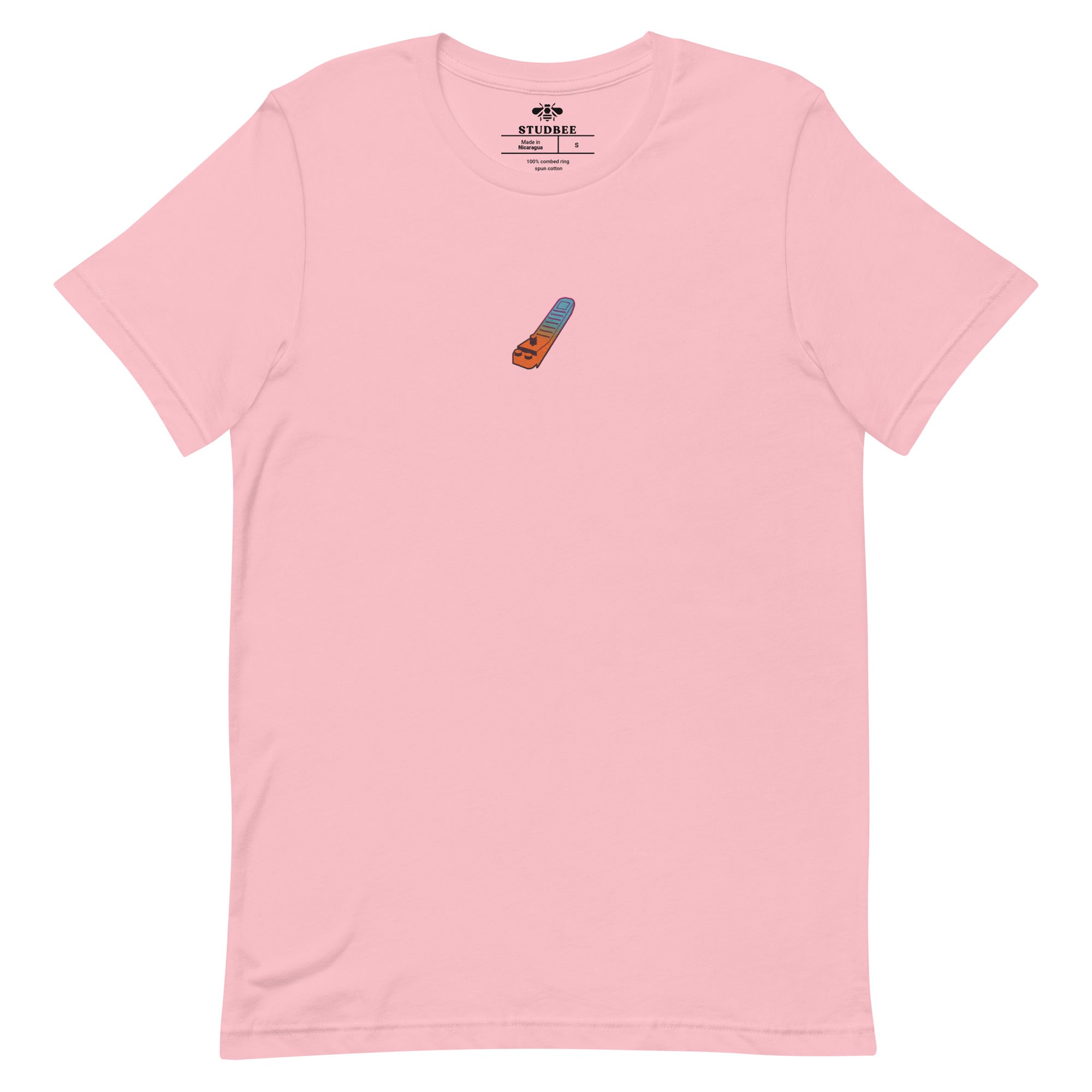 Gradient Brick Separator - Embroidered - Unisex T-shirt - StudBee