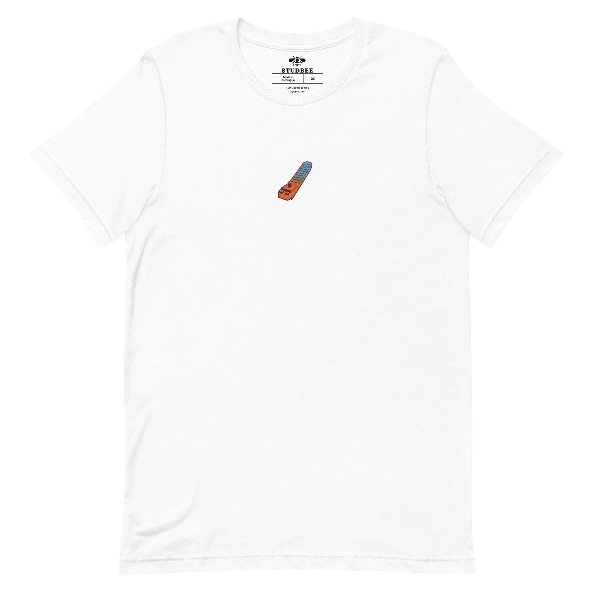 Gradient Brick Separator - Embroidered - Unisex T-shirt - StudBee