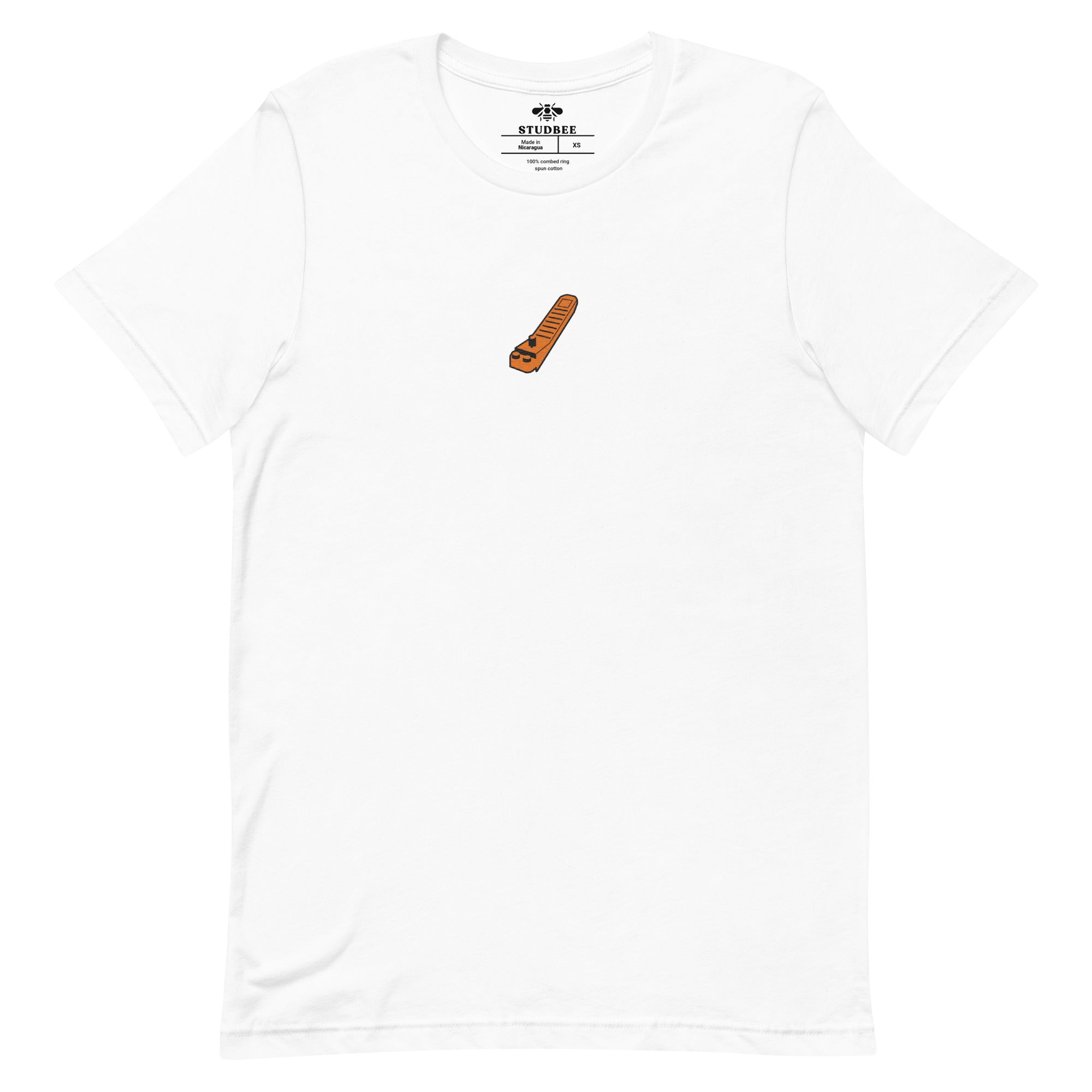 Orange Brick Separator - Embroidered - Unisex T-shirt - StudBee